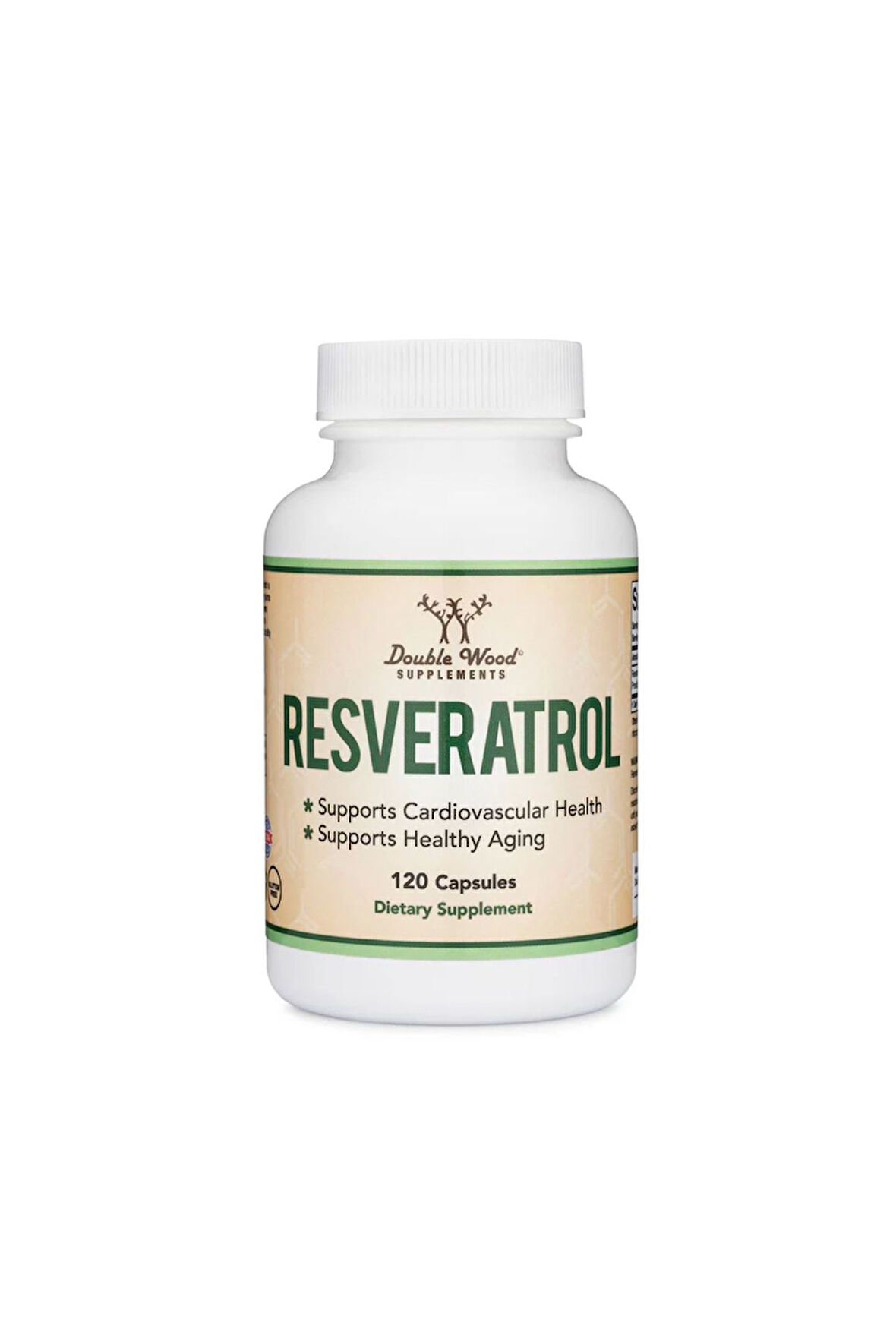 Double Wood Resveratrol - 500 mg 120 Kapsül