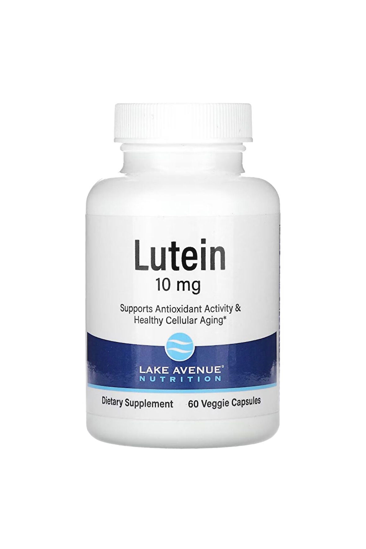 Lake Avenue Nutrition, Lutein, 10 Mg, 60 Veggie Kapsül