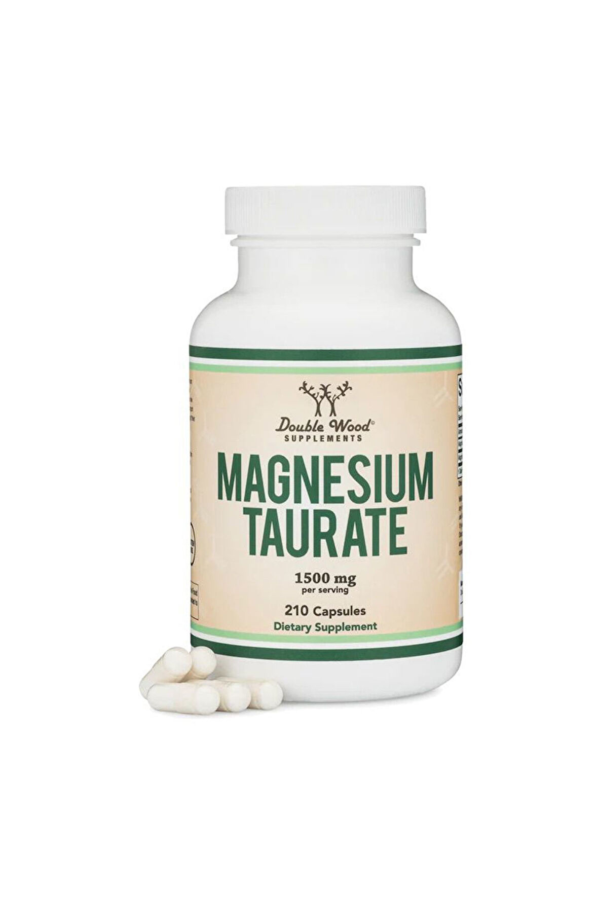 Magnesium Taurate 1500 mg 210 veg.Kapsül.usa vers.