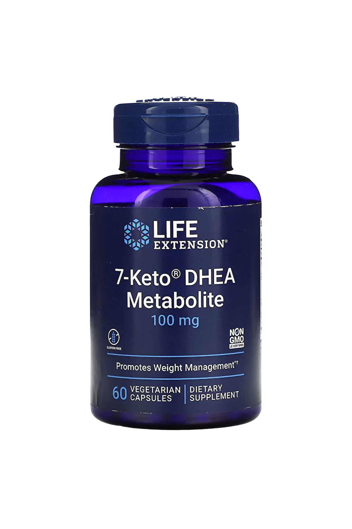 Life Extension, 7-Keto DHEA Metabolite, 100 Mg, 60 Vegetarian Kapsül