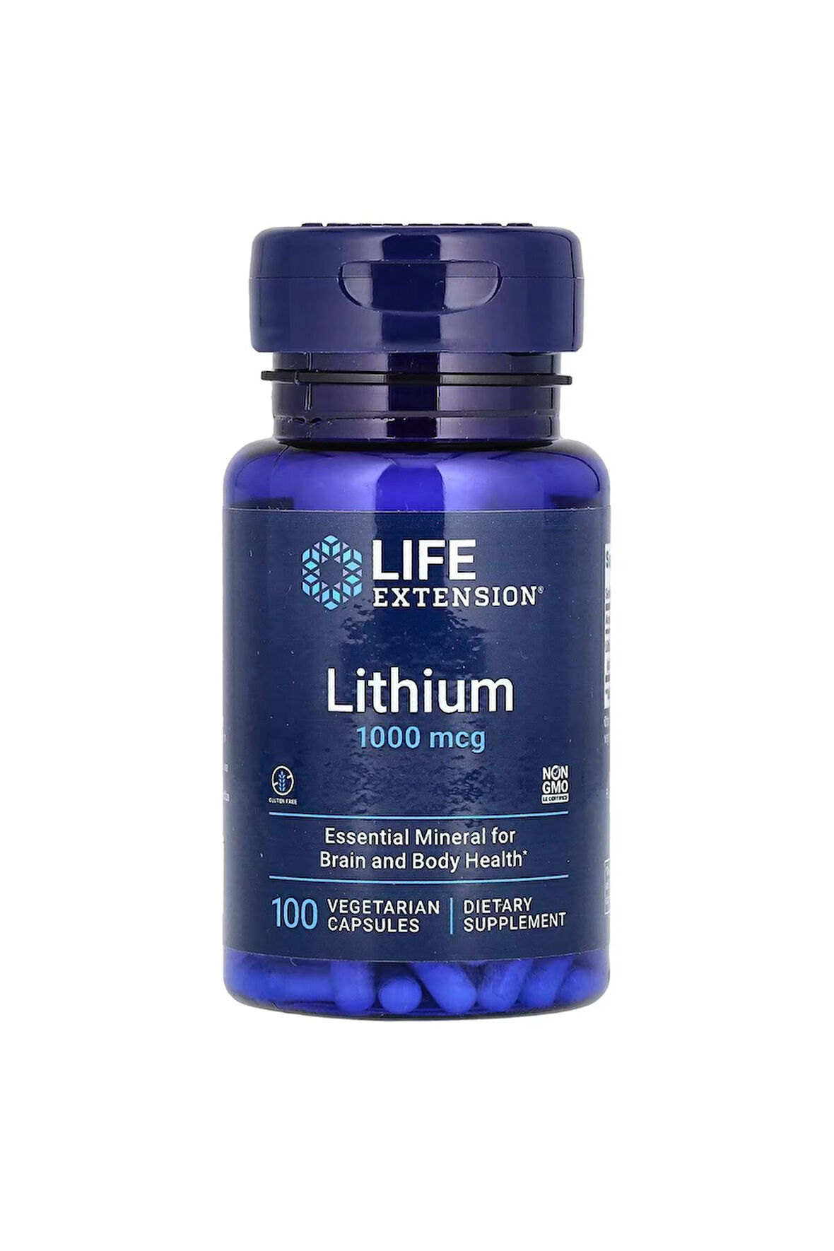 Life Extension Lithium 1000 Mcg 100 Vegetarian Kapsül