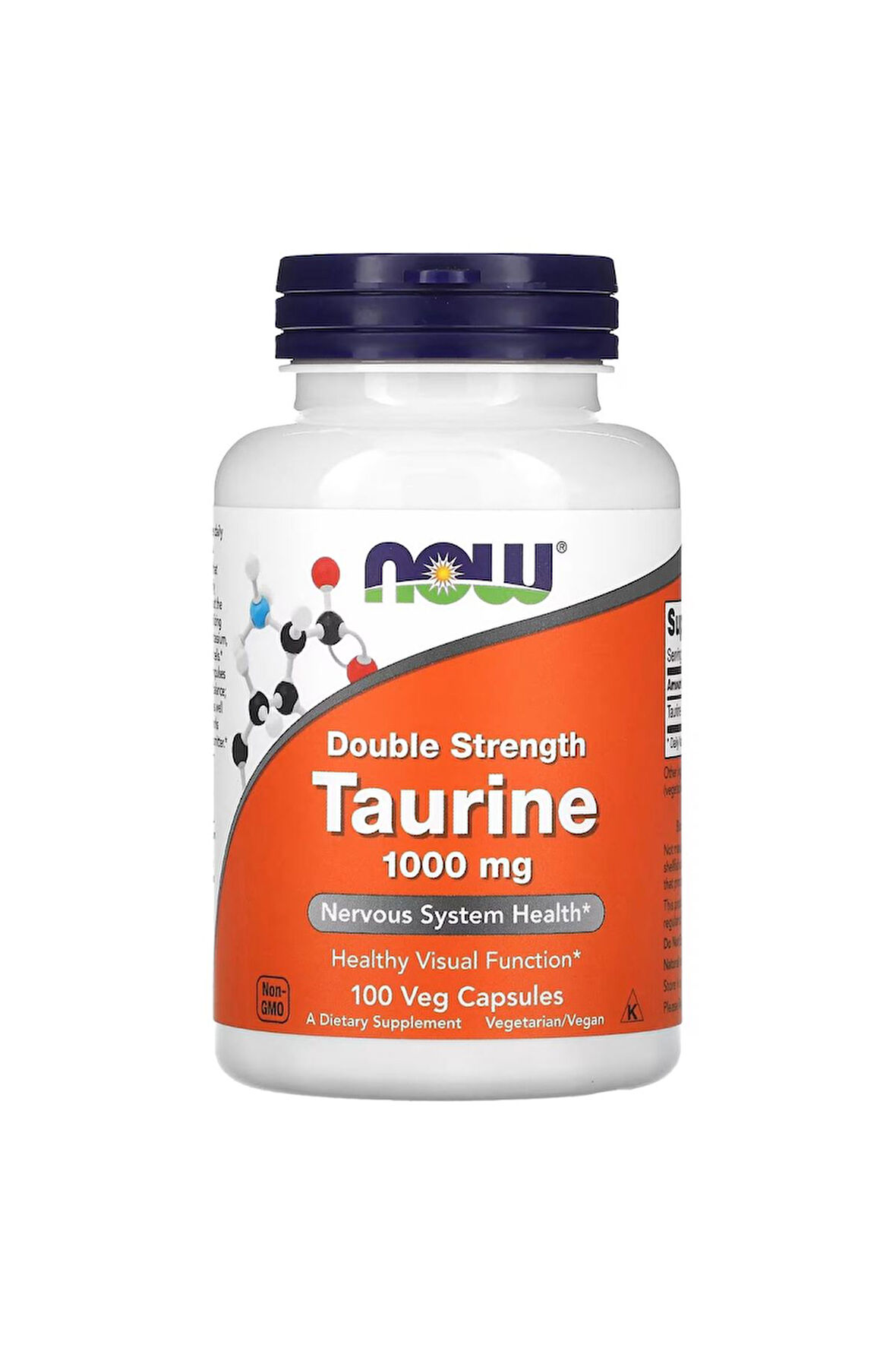 Now Foods Taurine 1000 Mg 100 Veg Kapsül