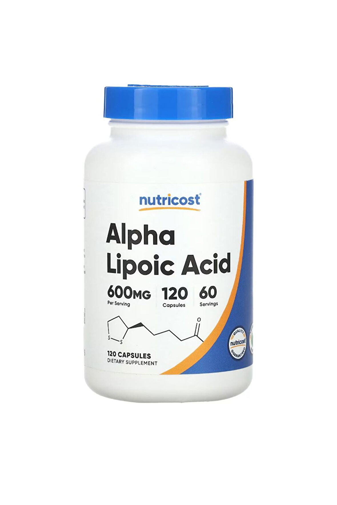 Nutricost Alpha Lipoic Acid 600 Mg 120 Kapsül