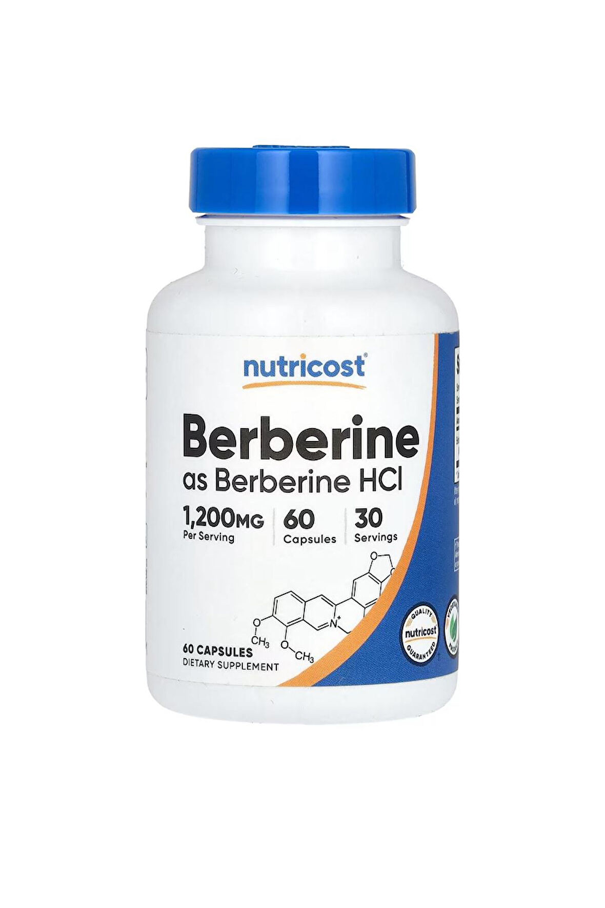 Nutricost Berberine HCl 1200 Mg 60 Kapsül