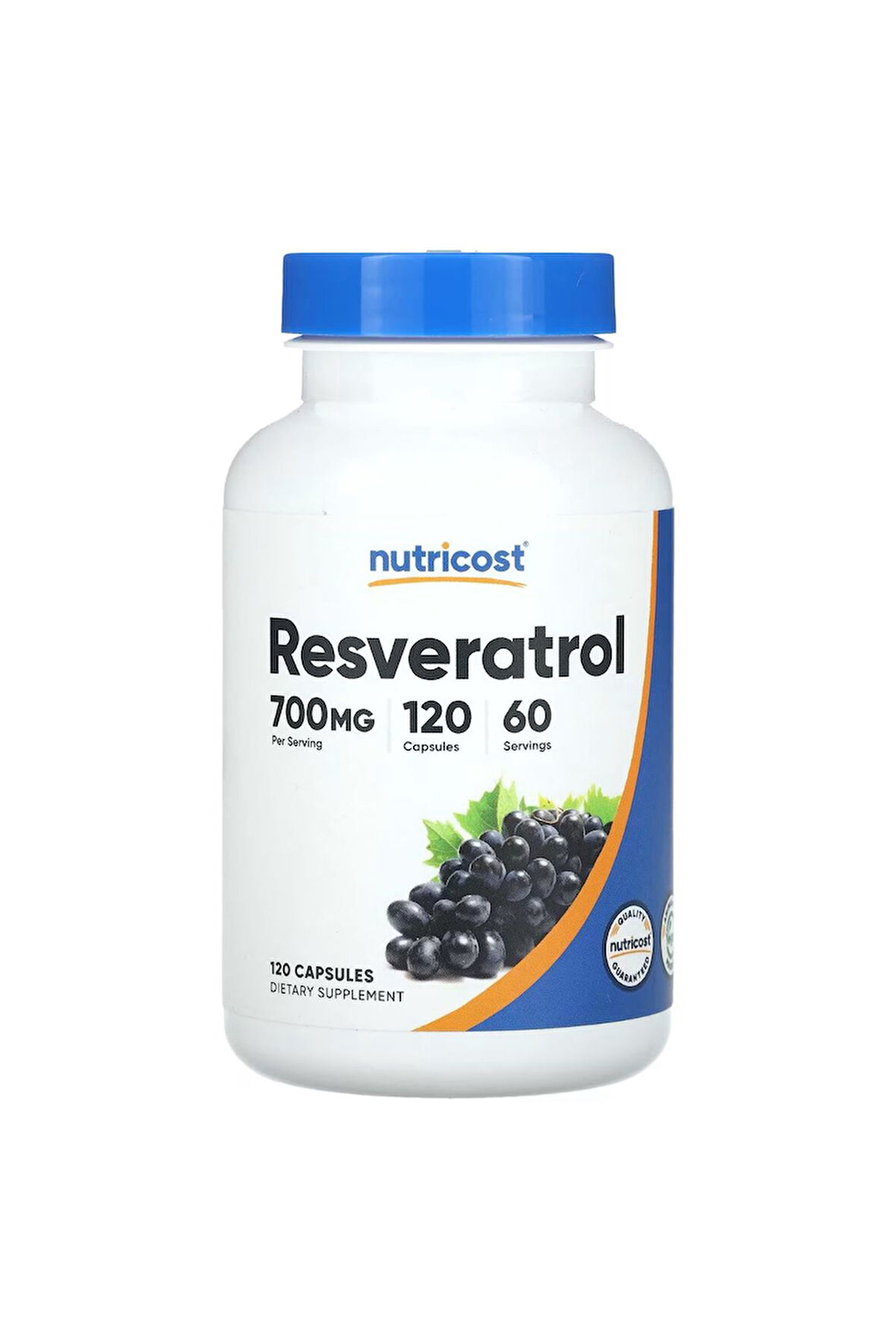 Nutricost Resveratrol 700 Mg 120 Kapsül