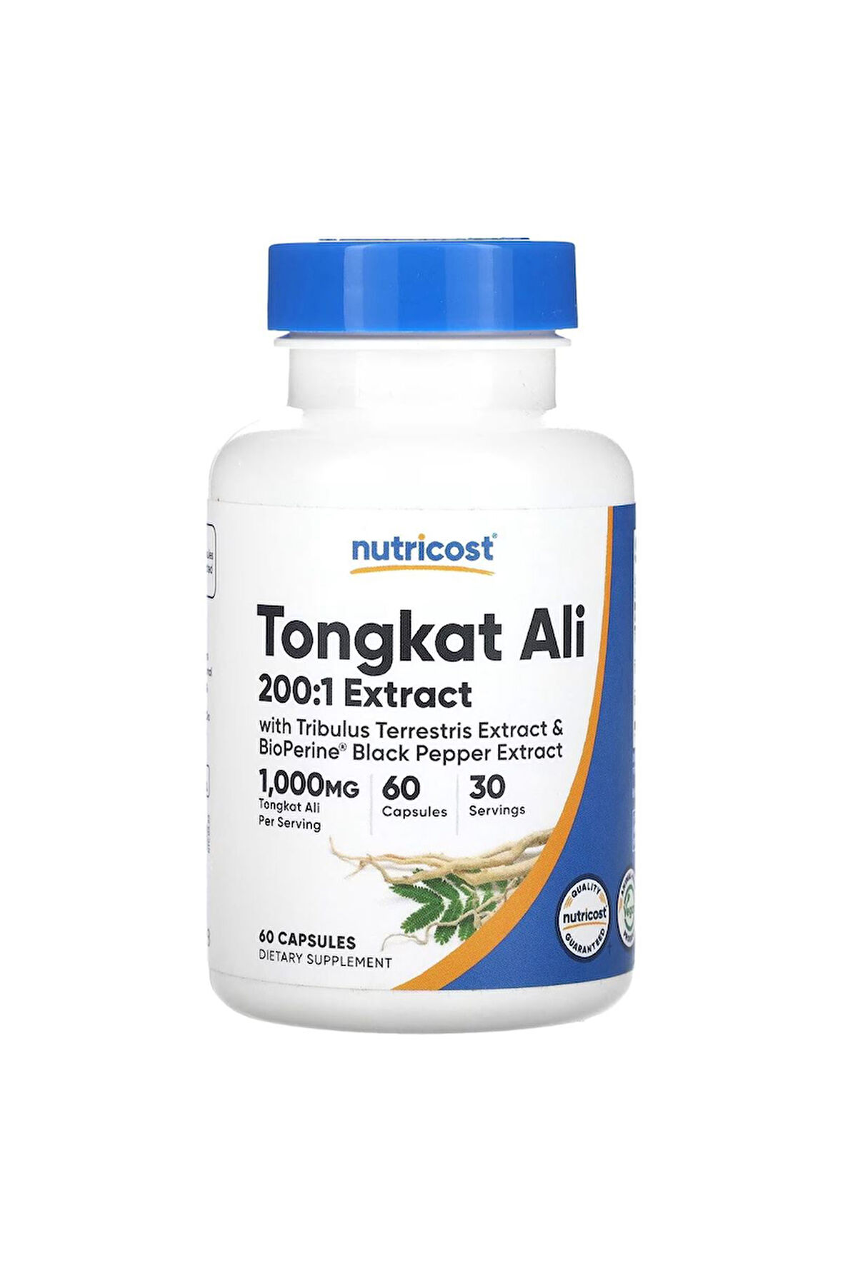 Nutricost Tongkat Ali, 500 Mg 60 Kapsül