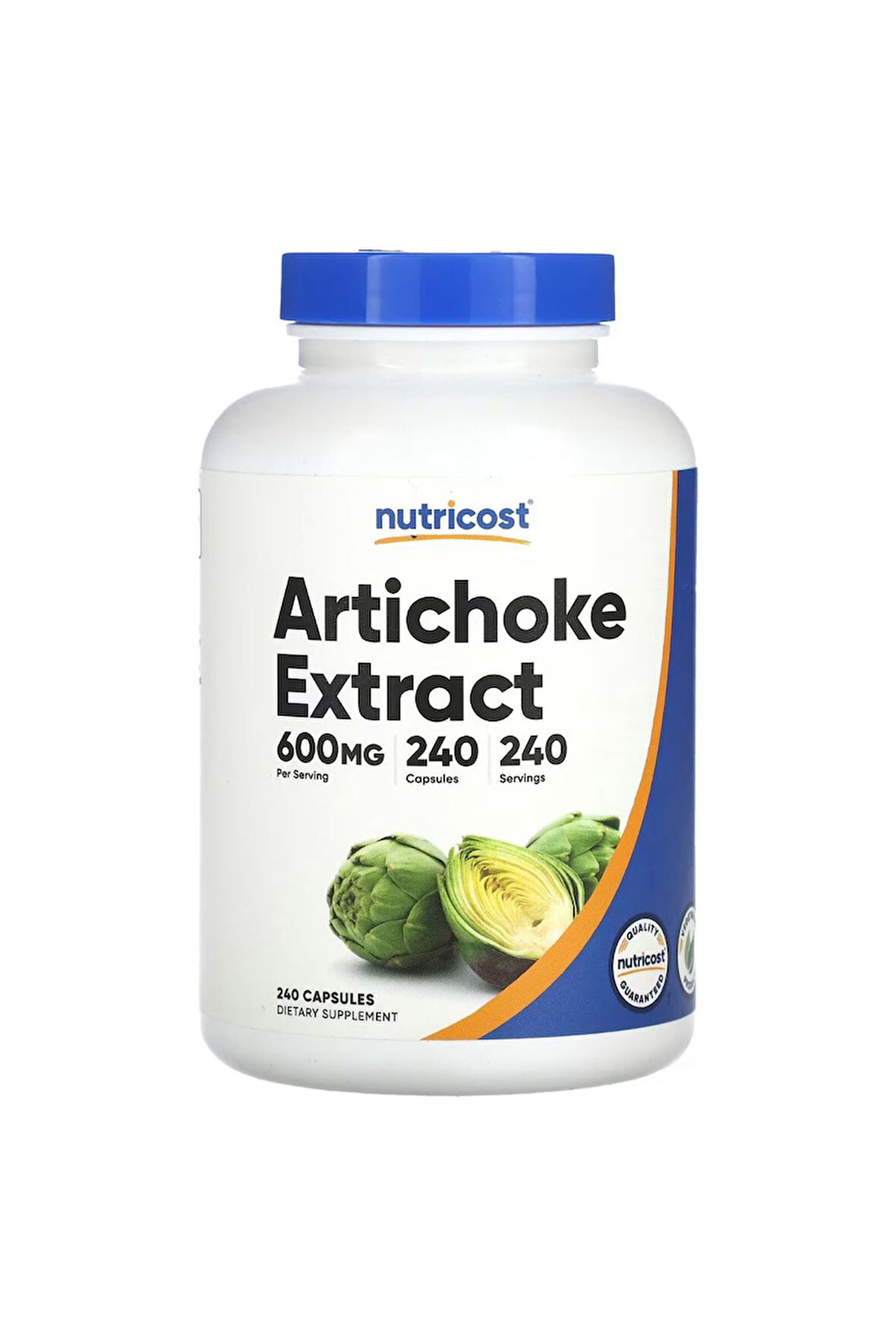 Nutricost Artichoke Extract 600 Mg 240 Kapsül