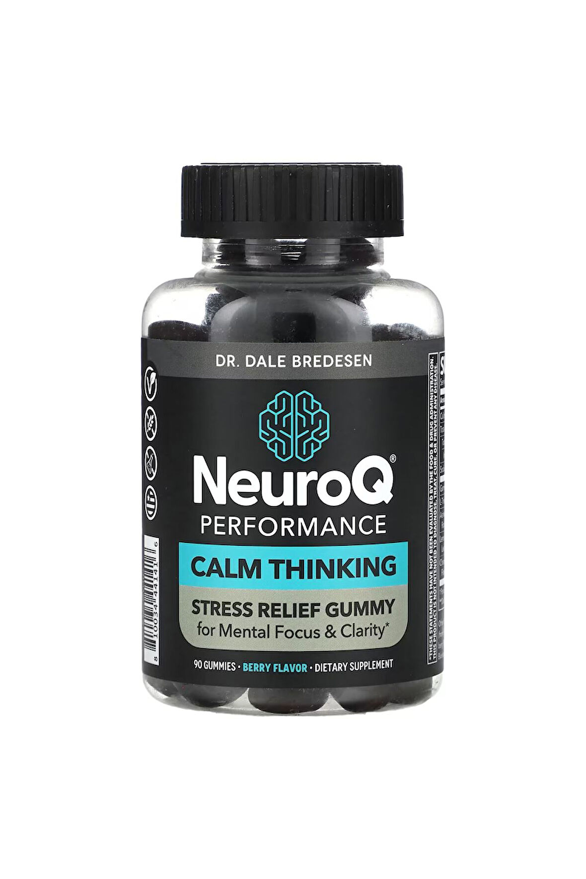 NeuroQ Performance calm thinking for mental focus 90 Tablet