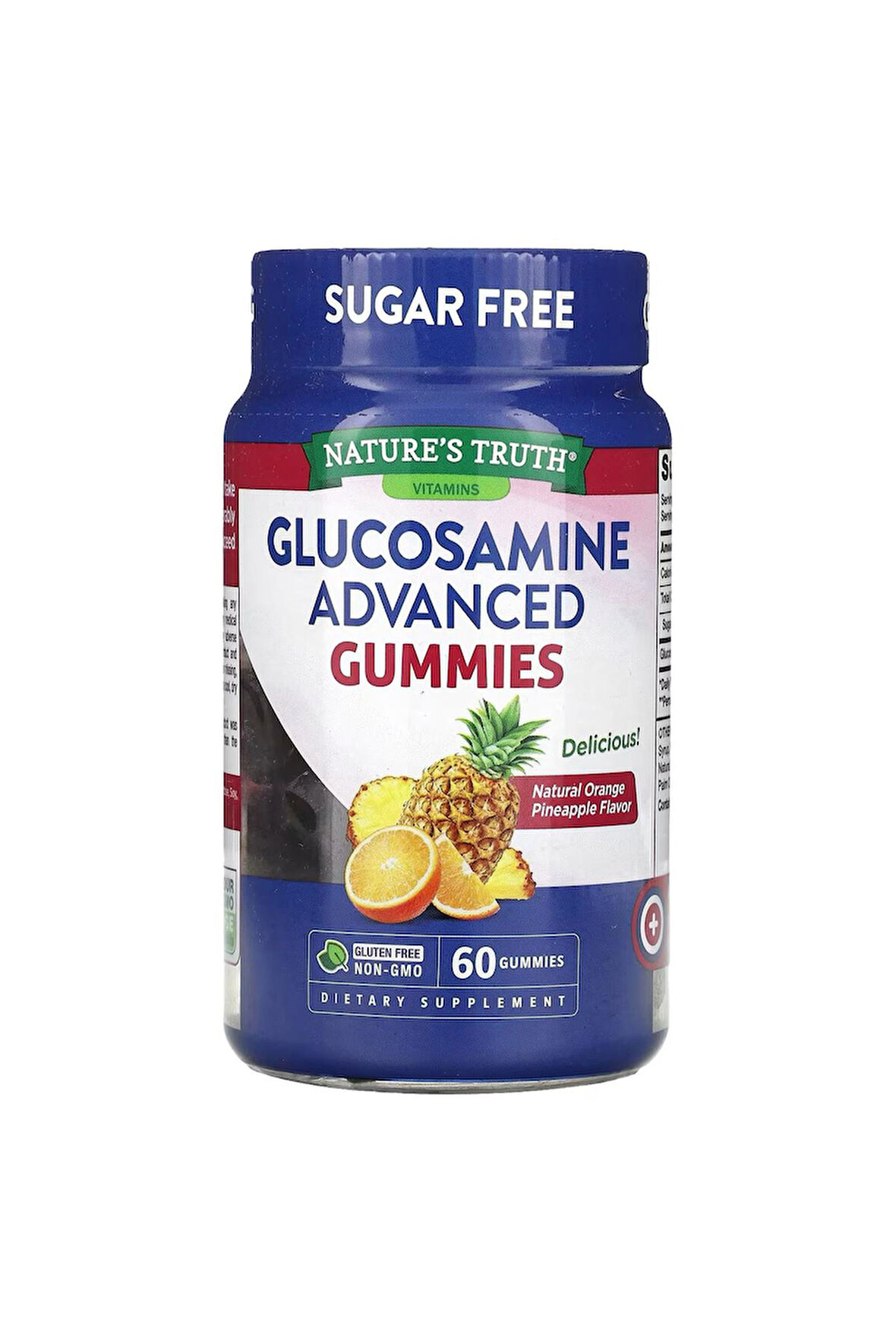 Nature's Truth, Glucosamine Advanced Gummies, Orange Pineapple, 60 Gummies