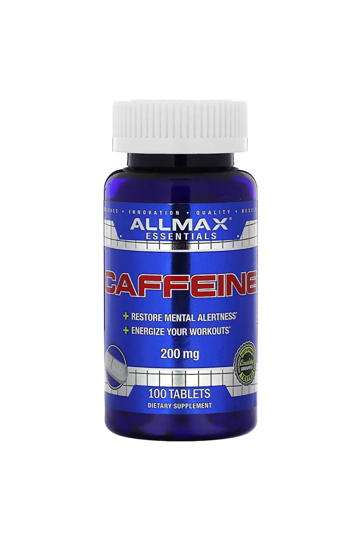 AllMax Nutrition Kafein - 100 Tablet