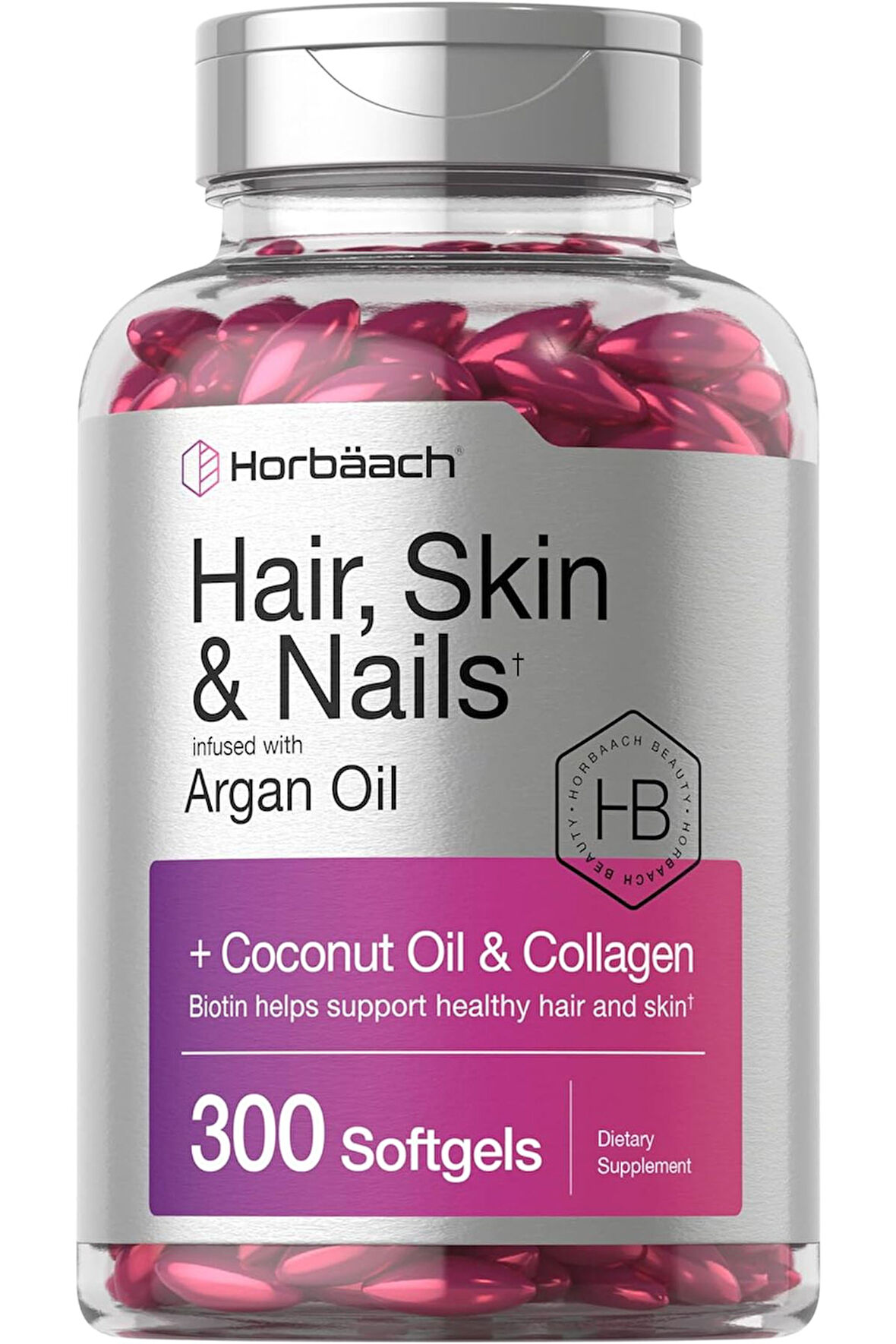 Horbäach Hair Skin and Nails Vit. | 300 Softgels