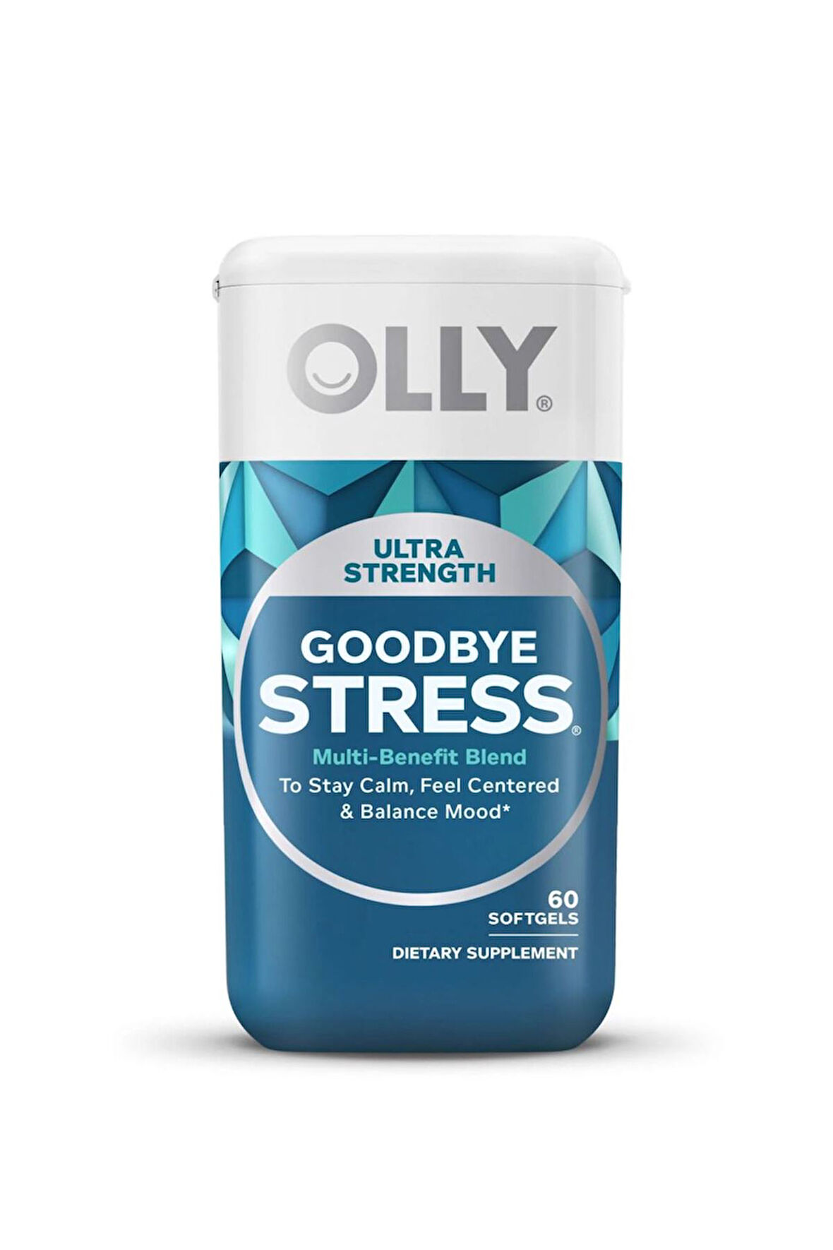 OLLY Ultra Strength Goodbye Stress 60 Softgels