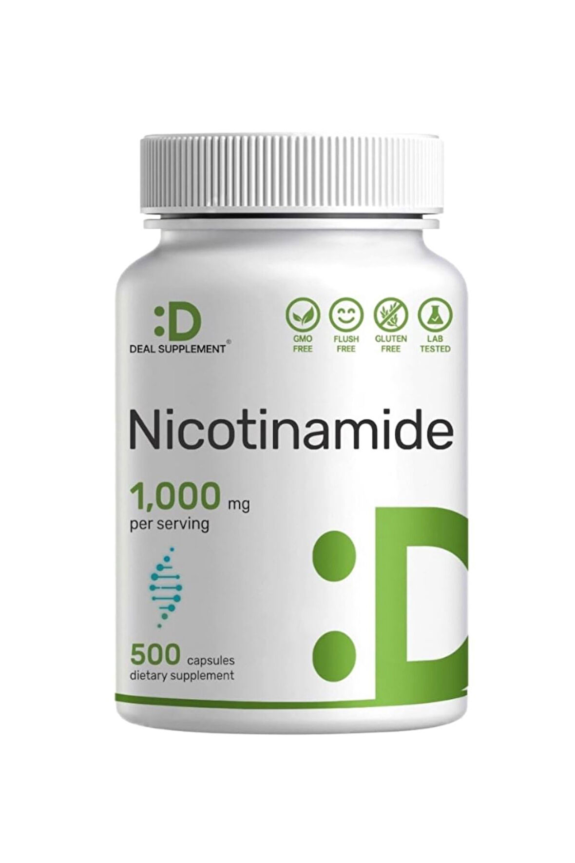 DEAL SUPPLEMENT Nicotinamide 1.000 Mg 500 Capsules