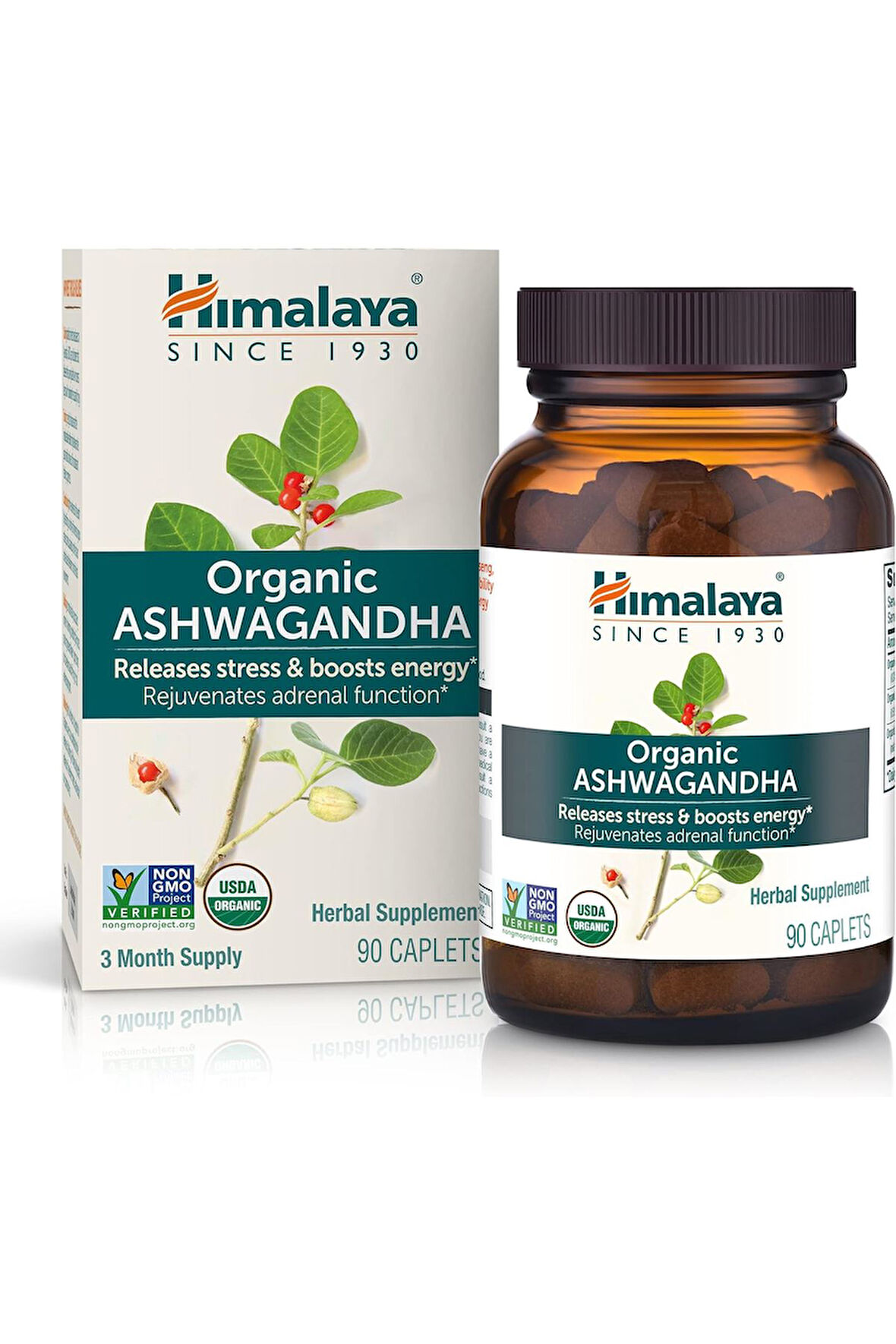 Himalaya Organic Ashwagand.haa 670 Mg 90 Kapsül 