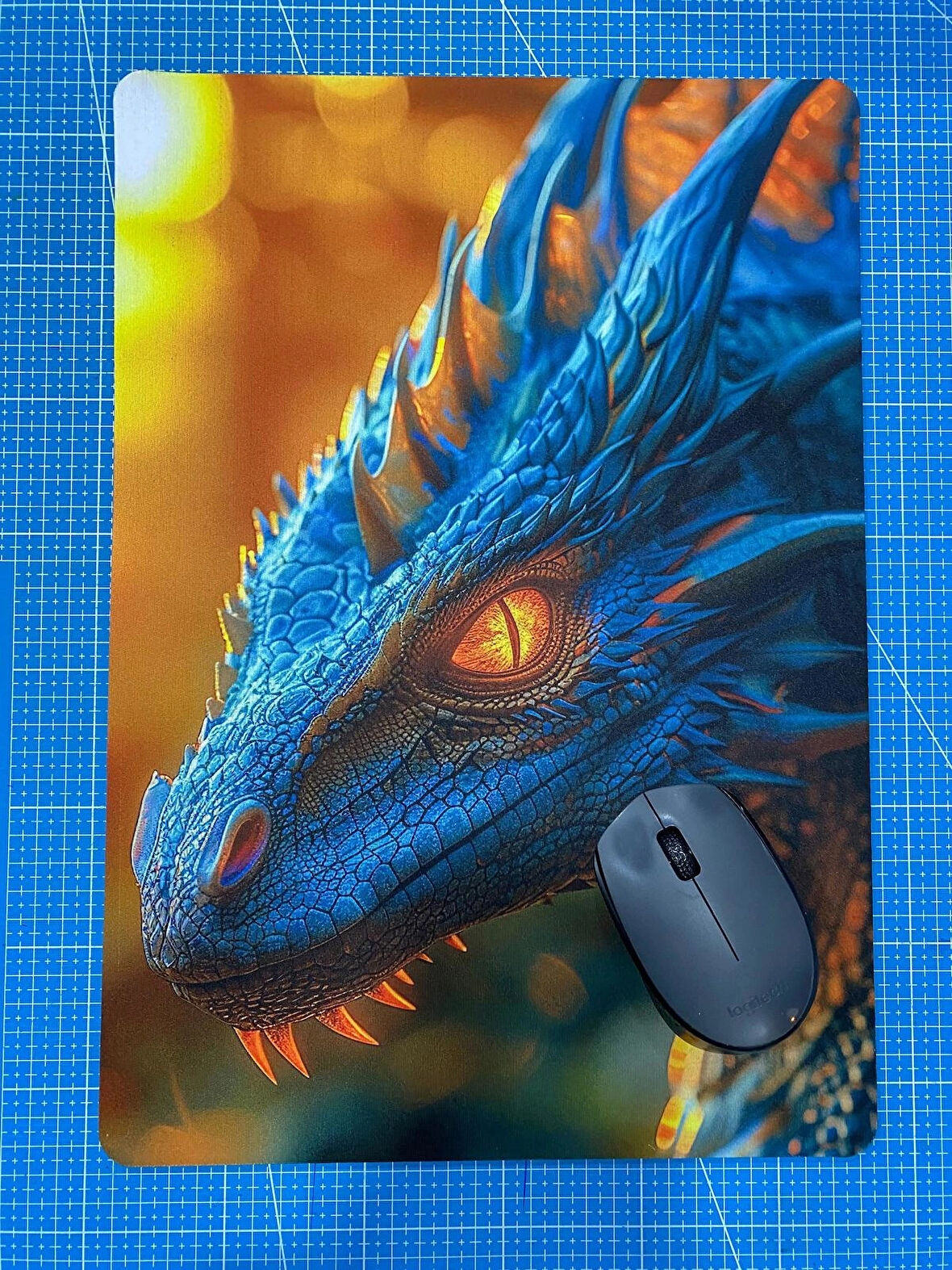 Rakkun Shop - Fantastik Dragon Baskılı Mouse Pad