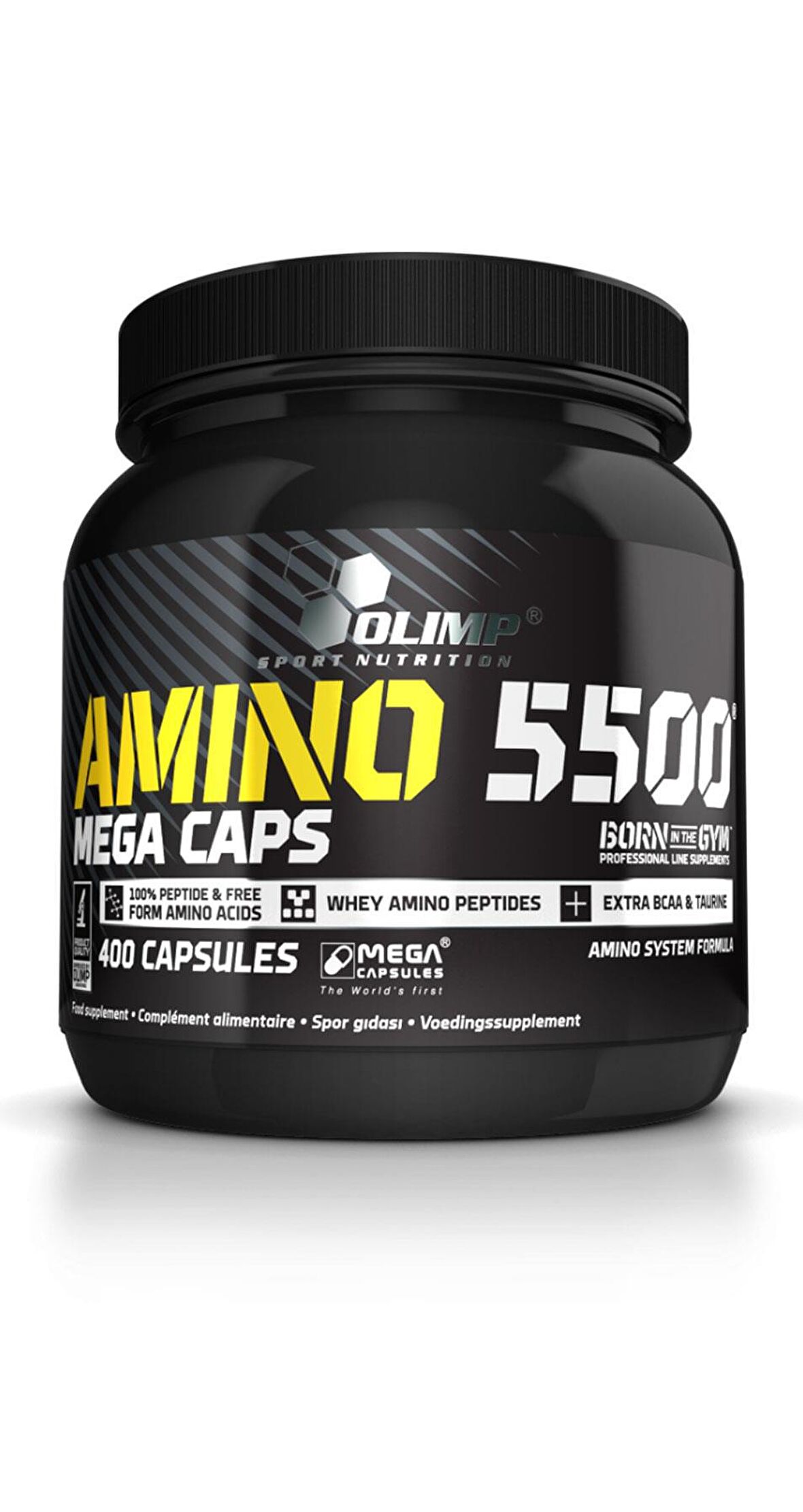 Olimp Amino 5500 Kompleks Whey Amino Asit 400 Kapsül 67 Servis