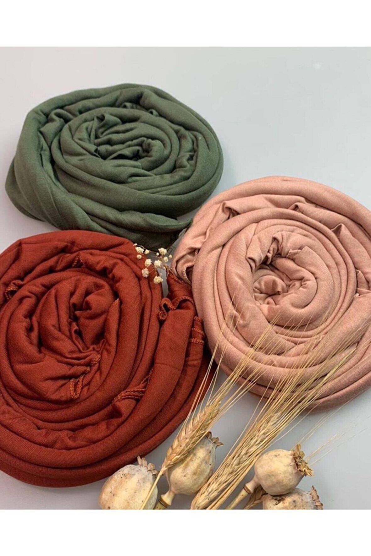 Kadın Tesettür Penye Şal Seti