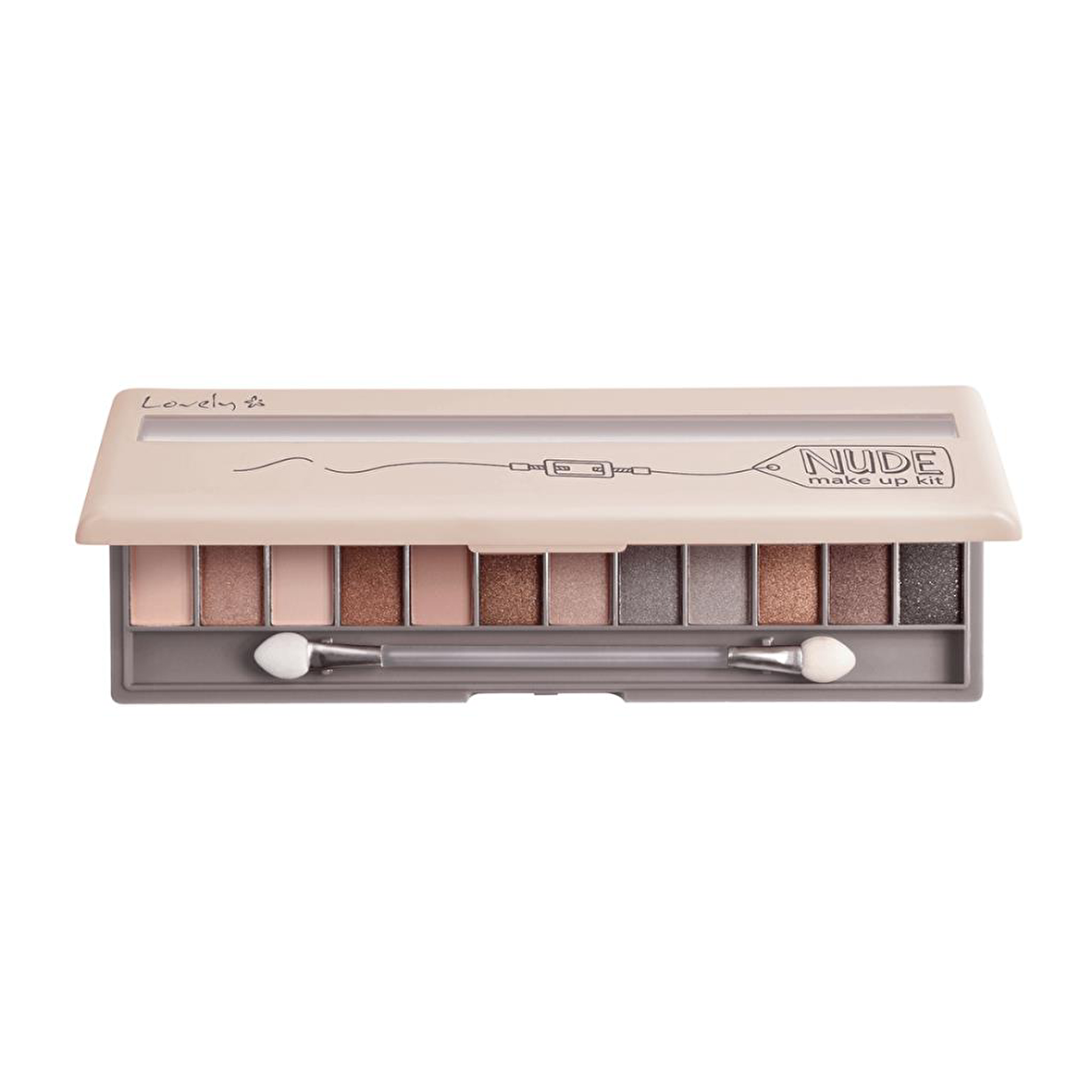 Lovely Eyeshadow Palette Nude Make Up Kıt Far Paleti