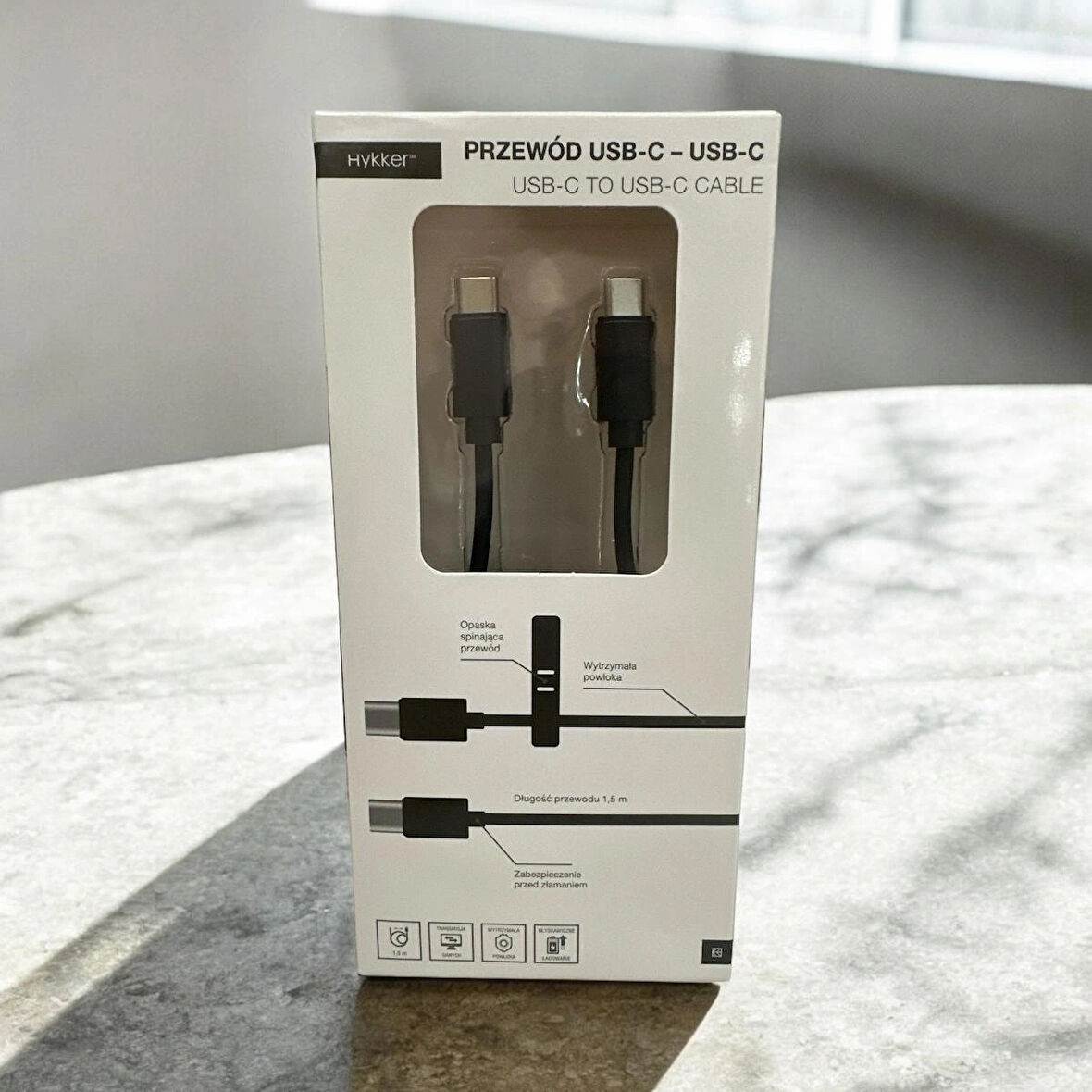 USB-Type C to USB-Type C 1,5 m Hızlı Data-Şarj Kablosu (Siyah)