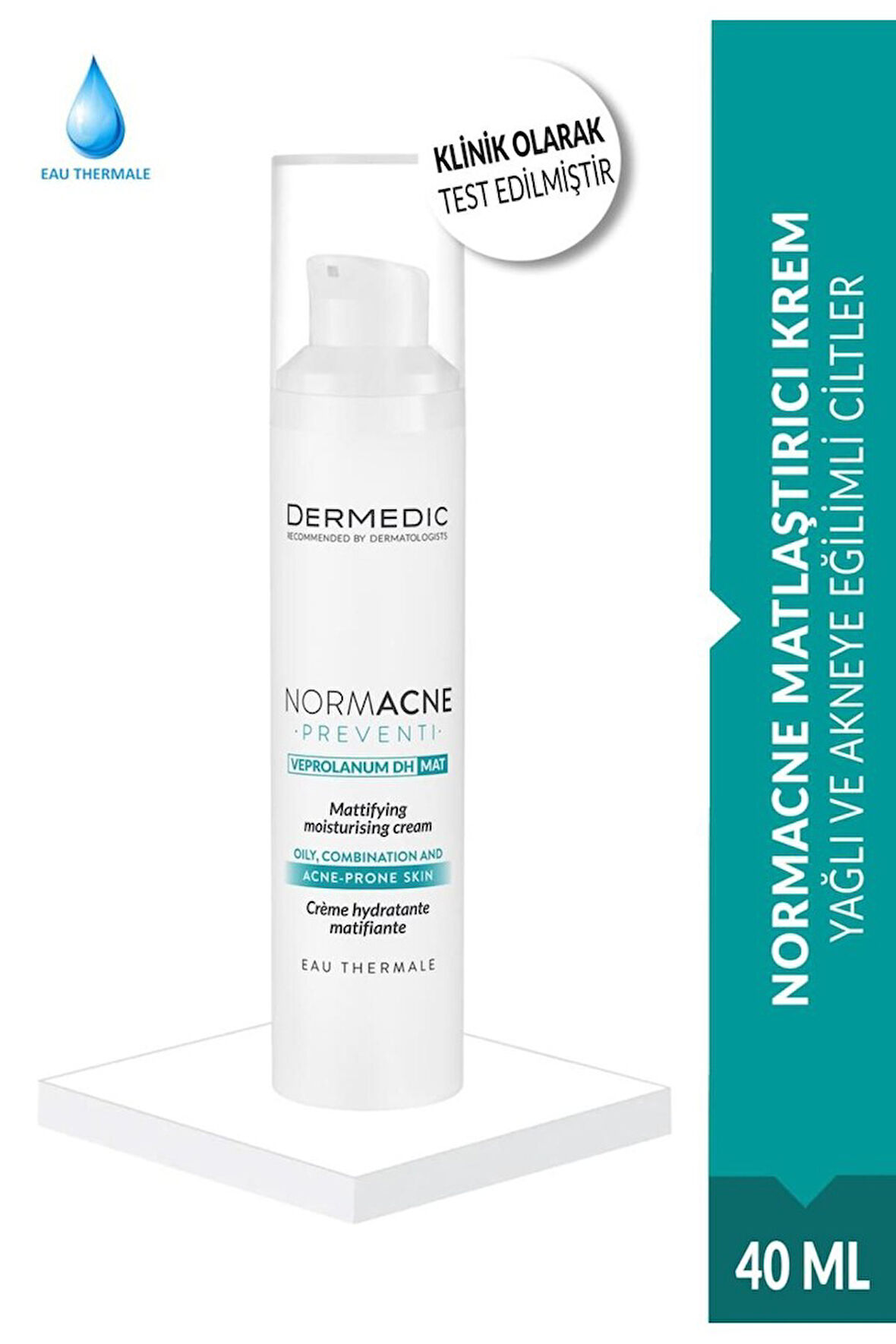 NORMACNE MATLAŞTIRICI NEMLENDİRİCİ KREM 40ML