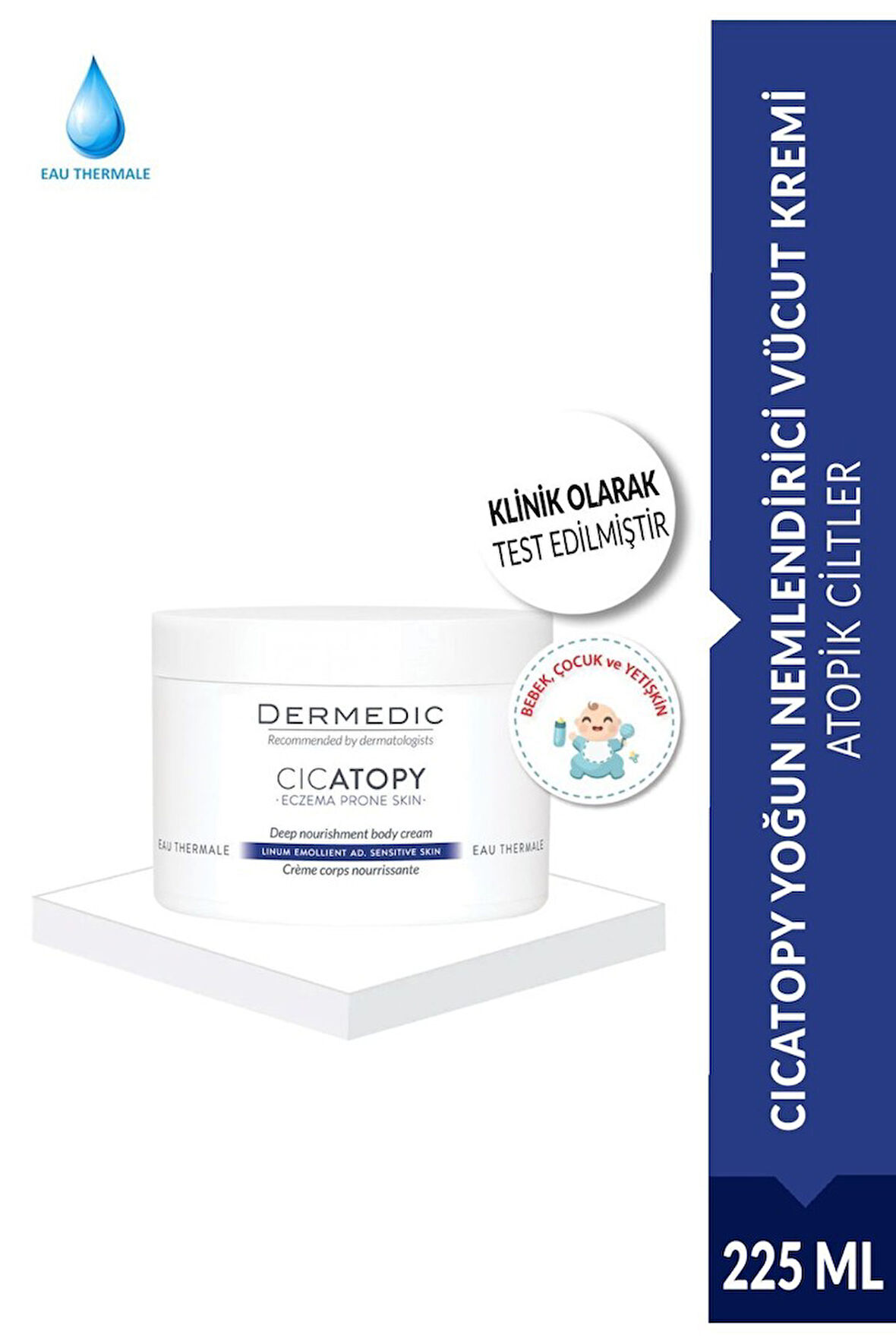 CICATOPY YOĞUN NEMLENDİRİCİ VÜCUT KREMİ 225ML