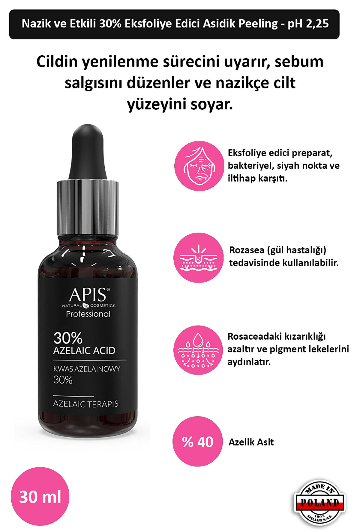 %30 Azelaik Asit - 30ml