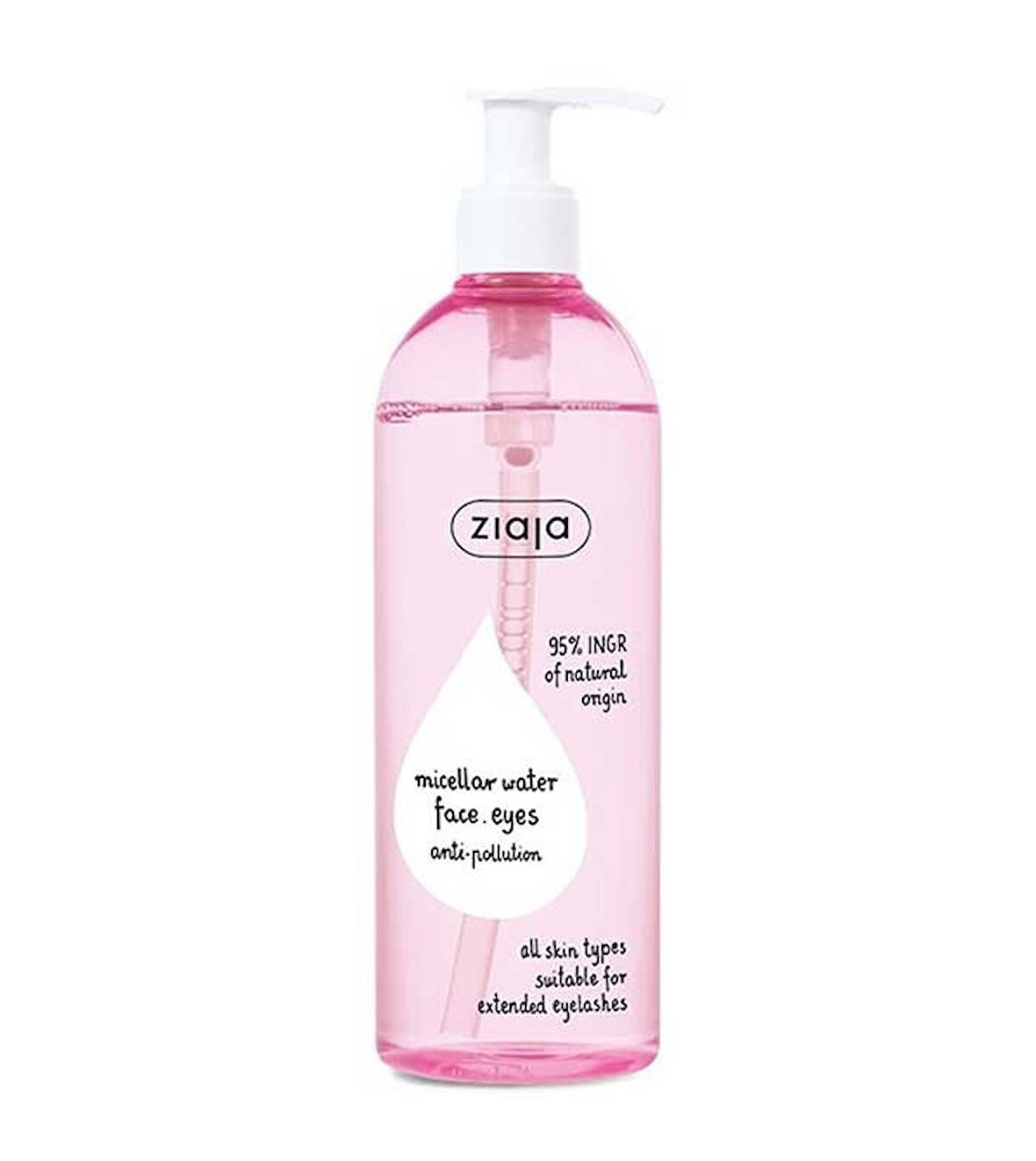 Zıaja Micellar Water Misel Makyaj Temizleme Suyu 390 Ml