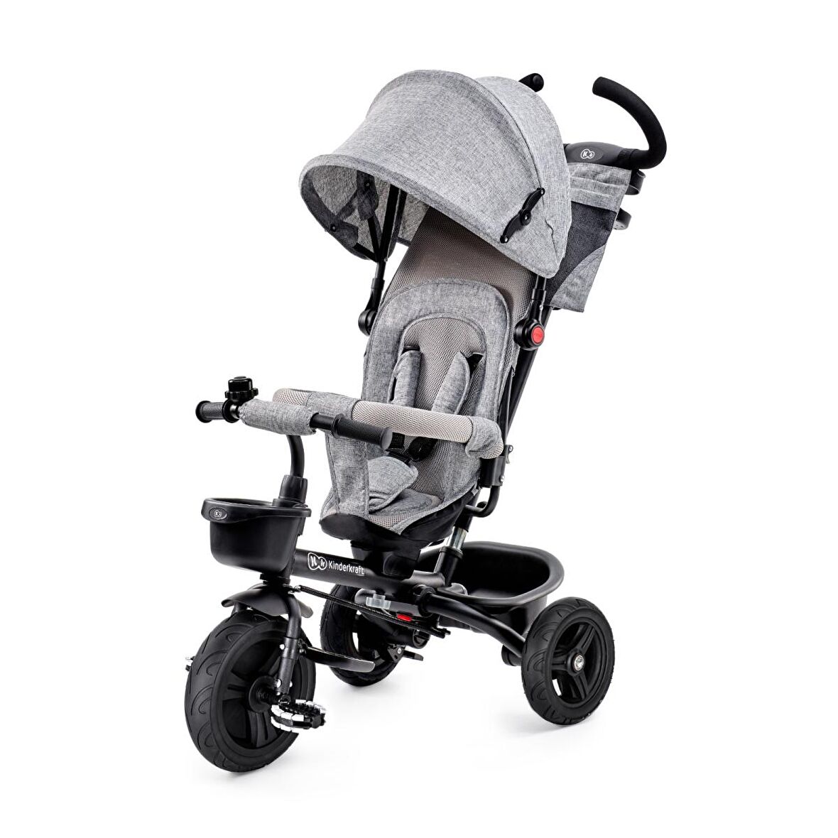 Kinderkraft AVEO Üç Tekerlekli Bisiklet Grey