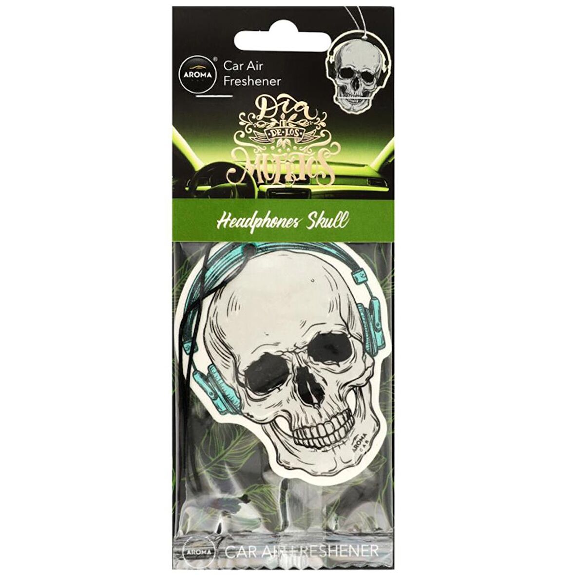 Aroma Cellulose Asma Koku - Headphones Skull 