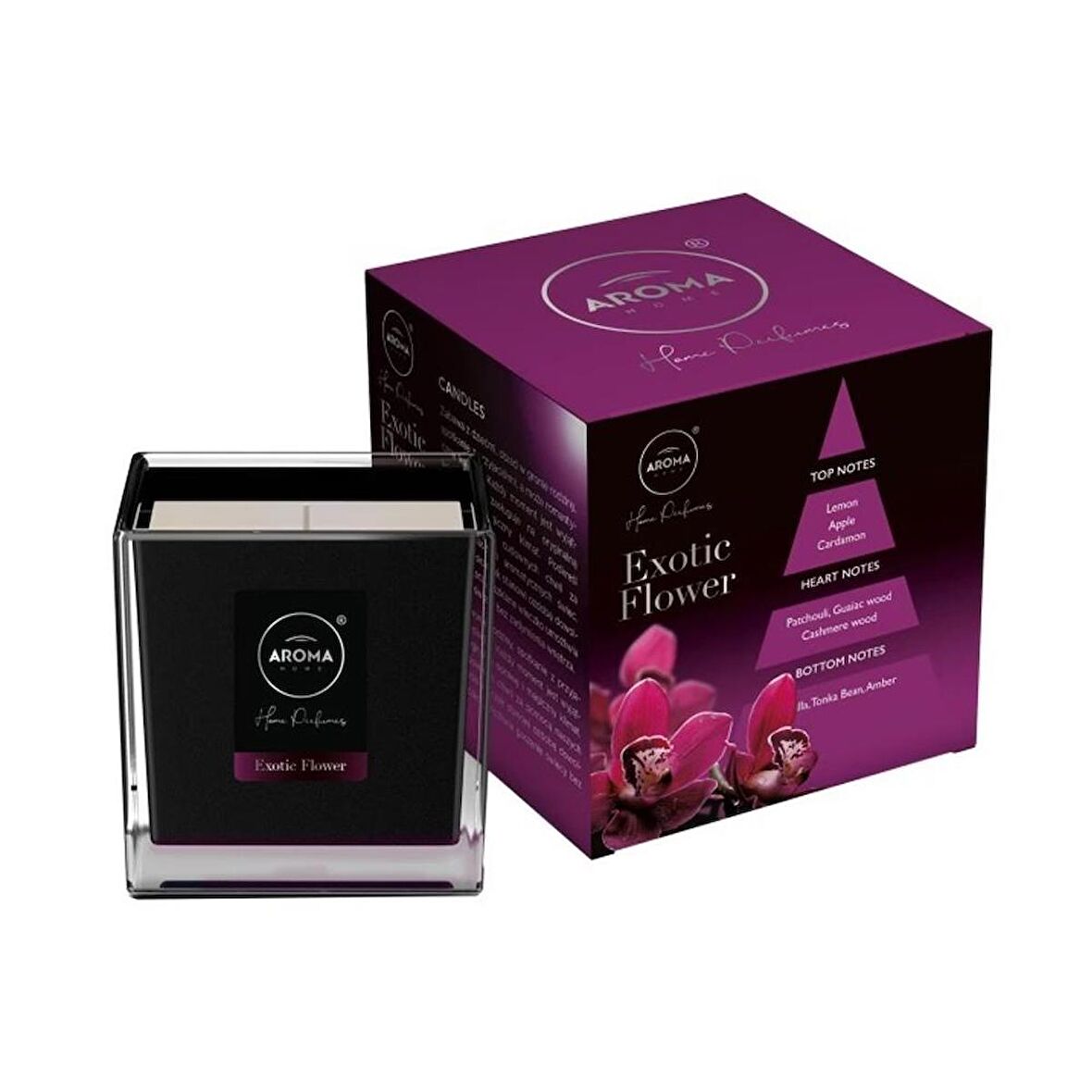 Aroma Home Black Series Kokulu Mum Exotic Flower  155gr.