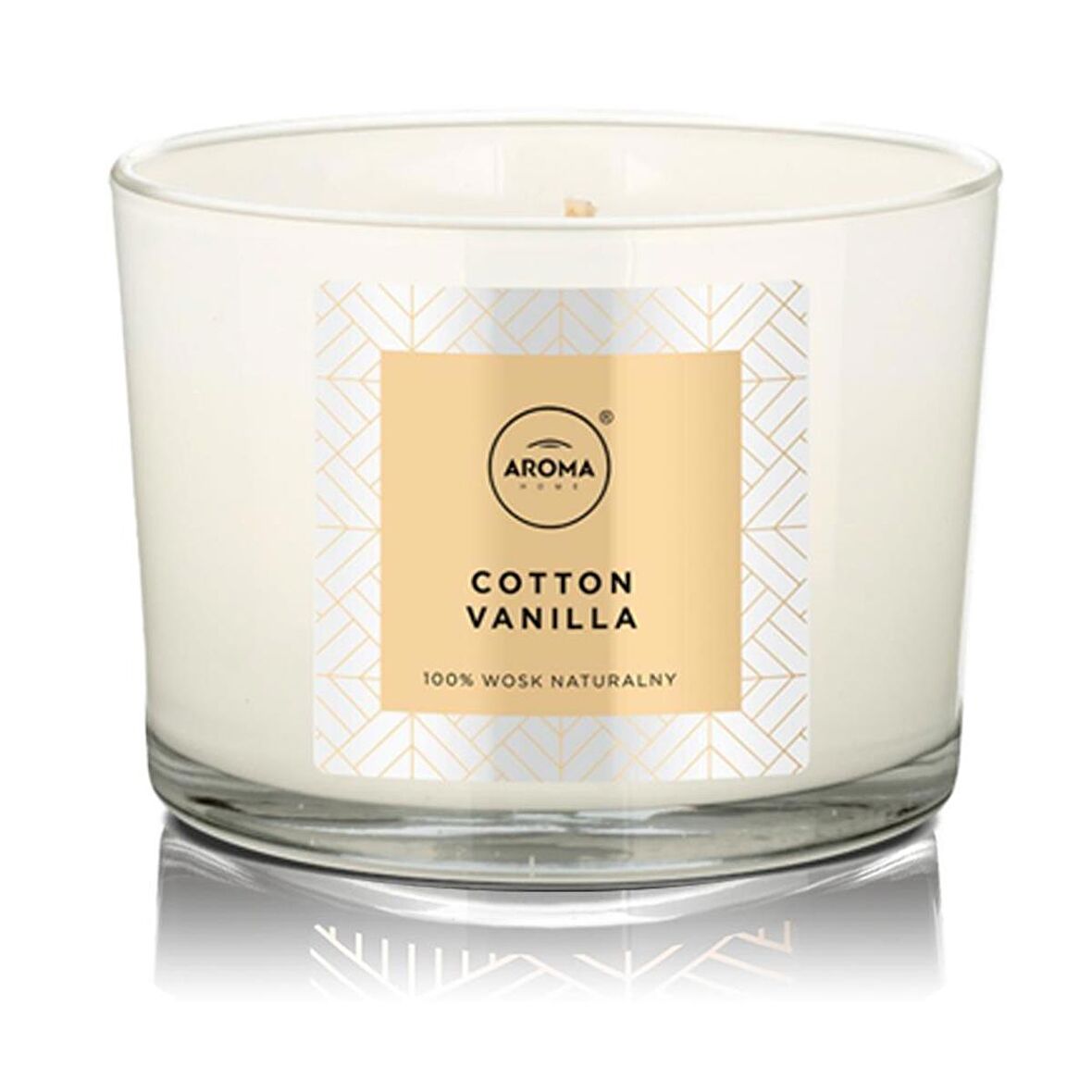 Aroma Home Elegance Kokulu Mum Cotton Vanilla  115gr.