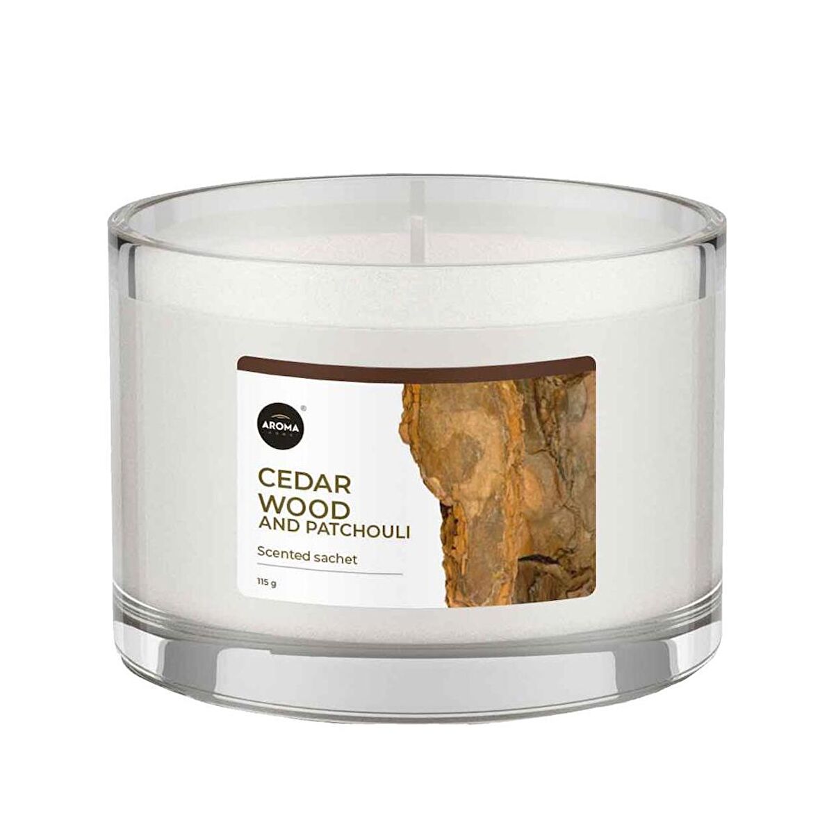 Aroma Basic Line Kokulu Mum Cedar wood with patchouli  115gr.