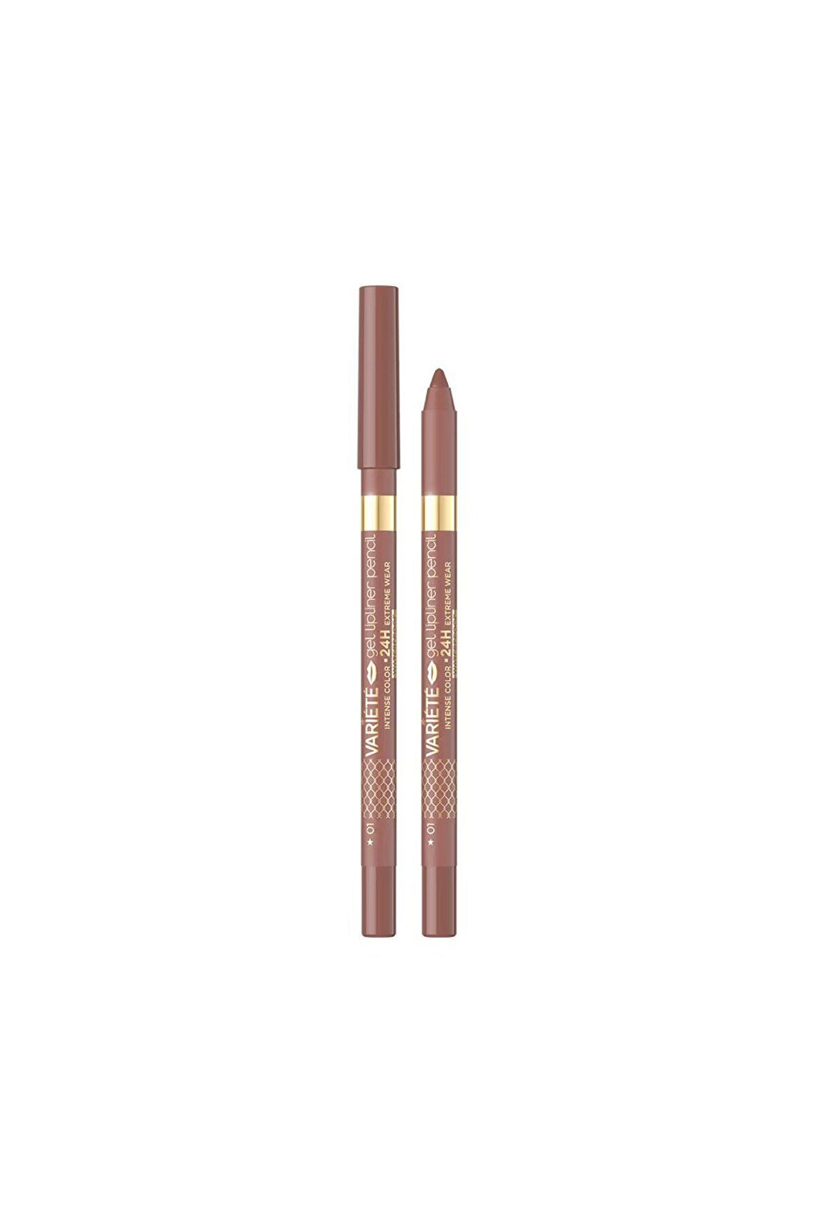 VARIETE GEL LIPLINER PENCIL MATT WATERPROOF NO2