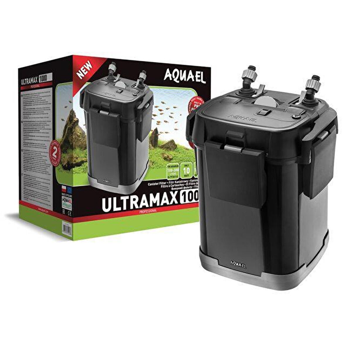 Aquael Ultramax 1000 Dış Filtre 1000L/H 15W