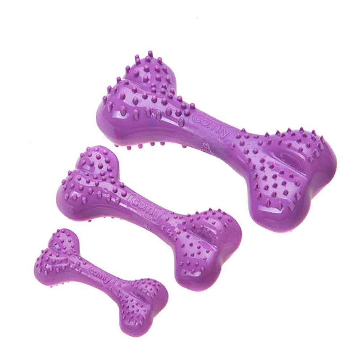 AQUAEL Comfy Toy Köpek Oyuncağı DENTAL BONE 12 Cm Mor Lavanta Aromalı