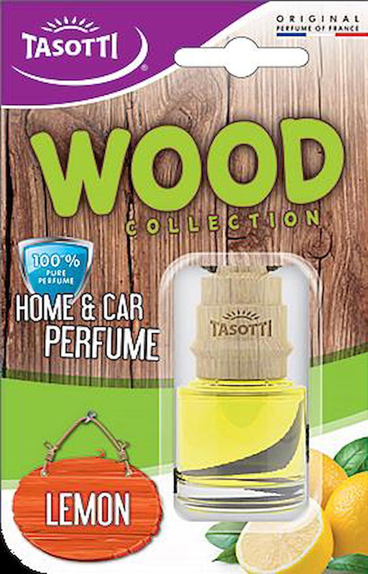 Tasotti Wood (Lemon) Limon  Esansli  Ayna Alti Asma Koku 7ml.