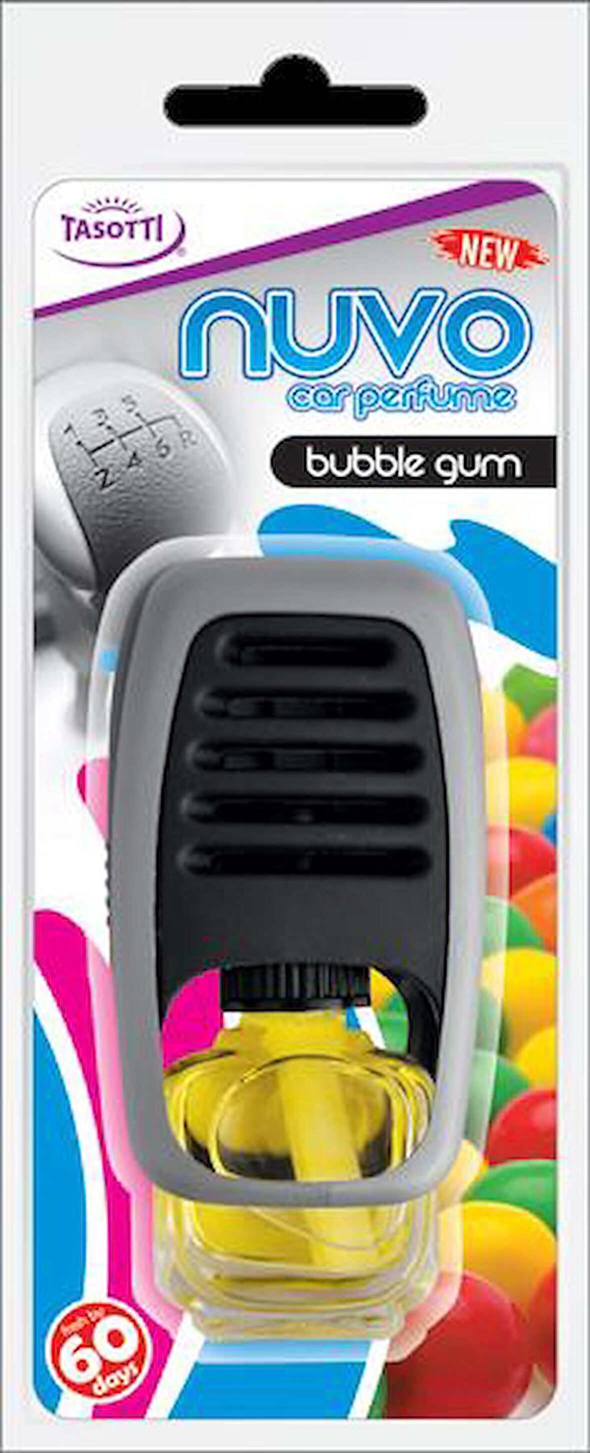 Tasotti Nuvo (Bubble Gum) Tatli Sakiz Esansli Kalorifer Geçme Koku 8ml.