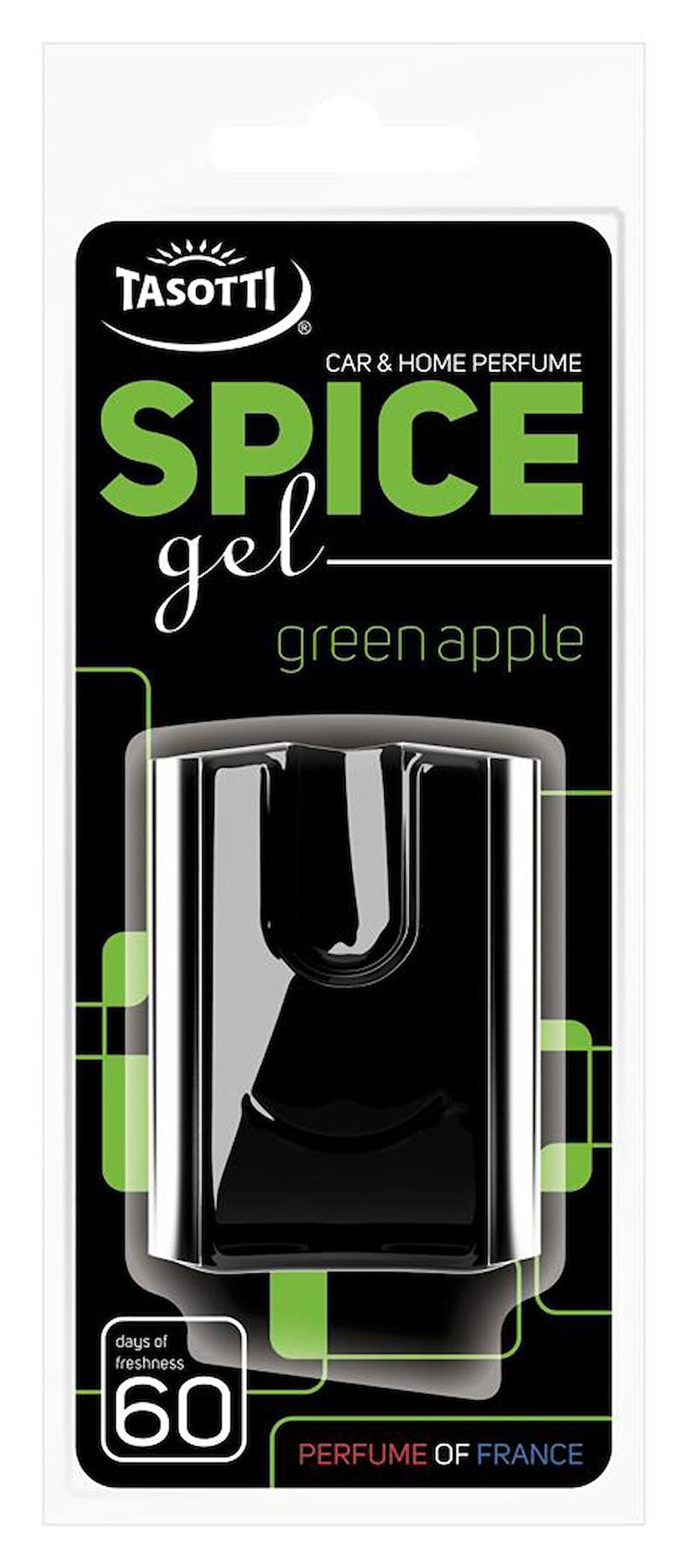 Tasotti Spice Gel (Green Apple) Yesil Elma Esansli Kalorifer Geçme Koku 8ml.