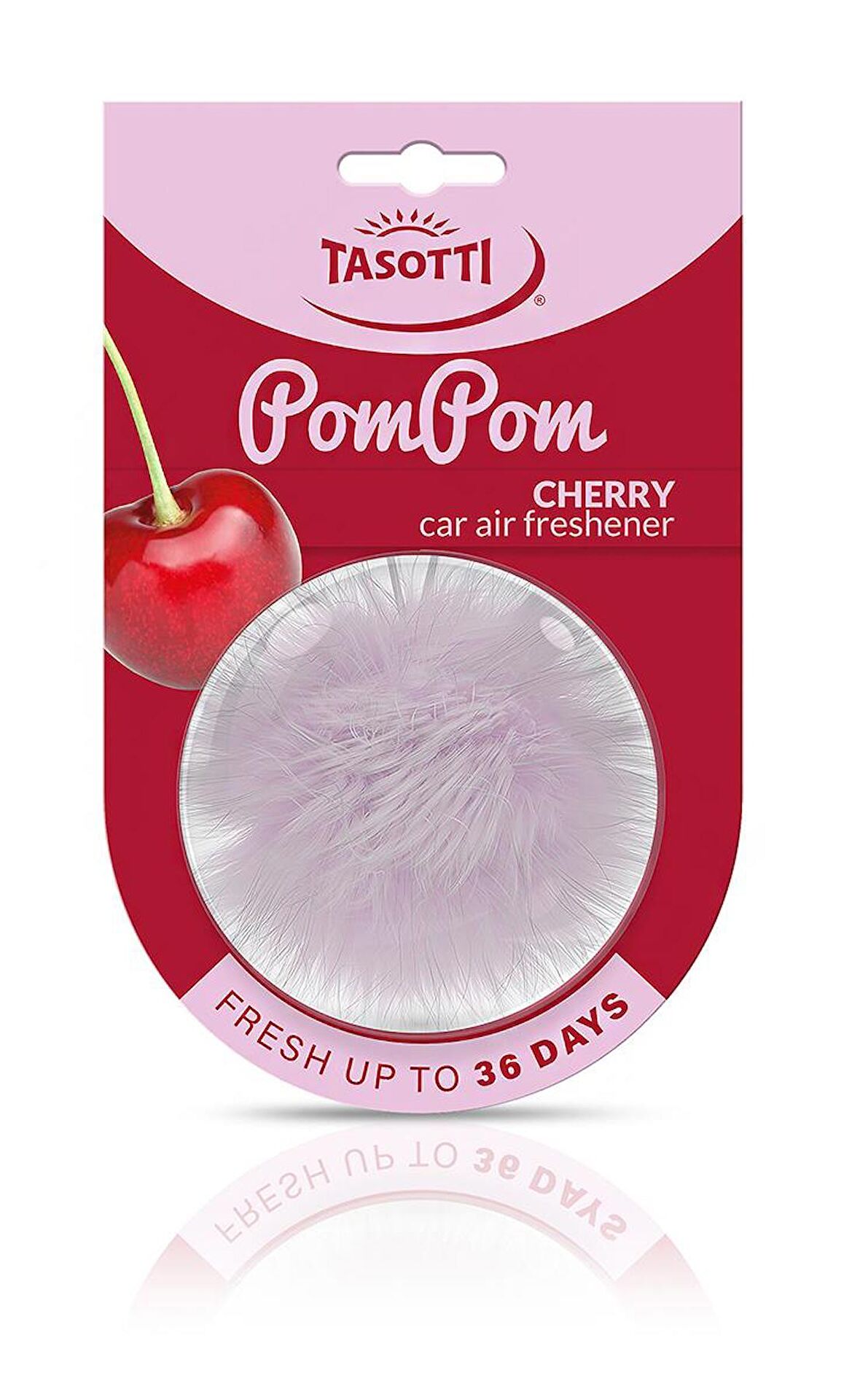 Tasotti Pom Pom (Cherry) Kiraz Esansli Ayna Alti Asma Koku