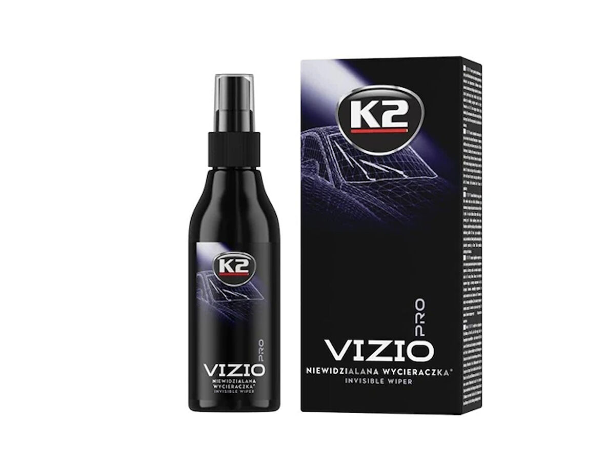 K2 VIZIO PRO Cam Yağmur ve Su Kaydırıcı 150ML