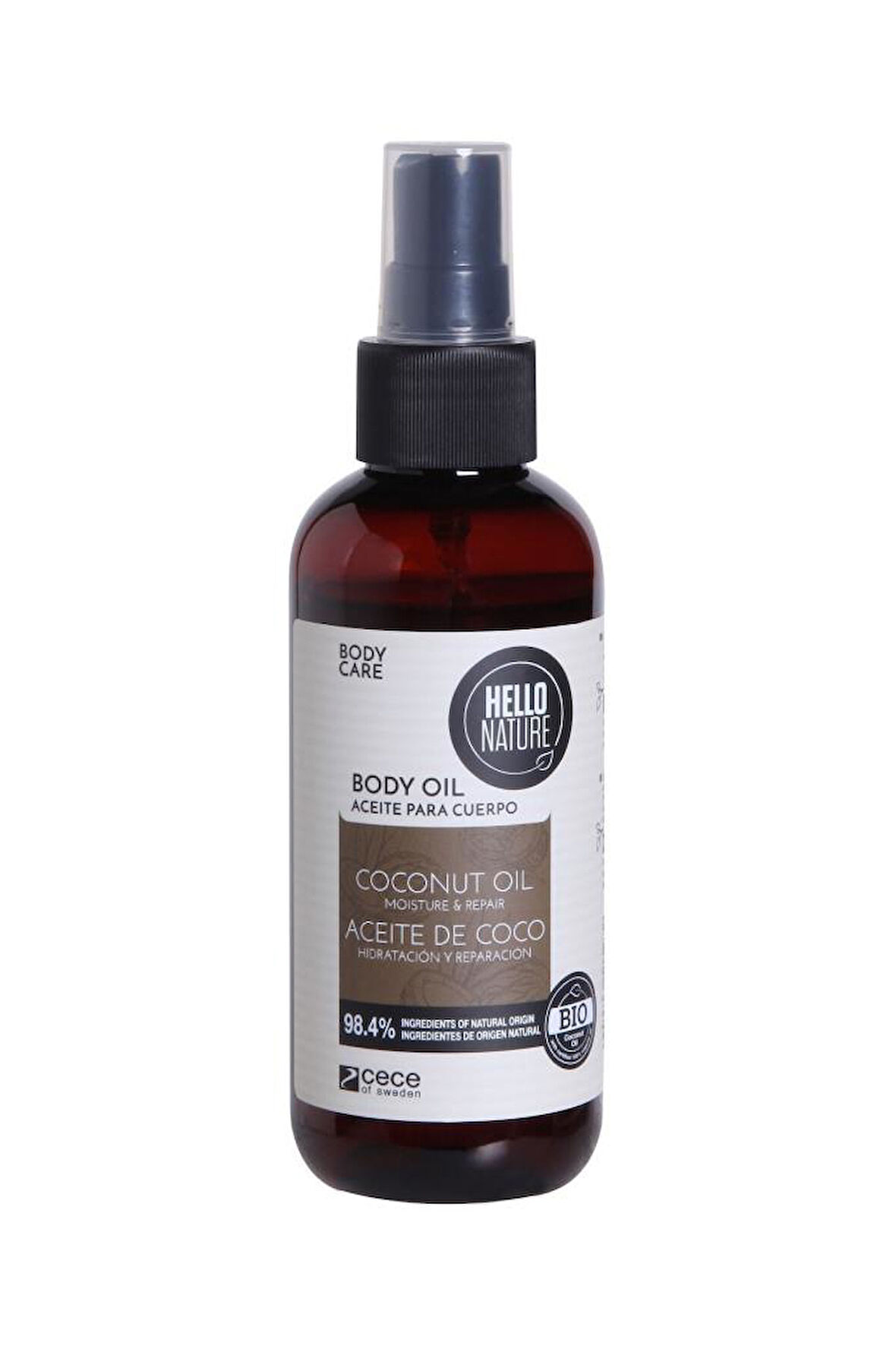 Hello Nature Hindistan Cevizi Vücut Yağı 130 ml