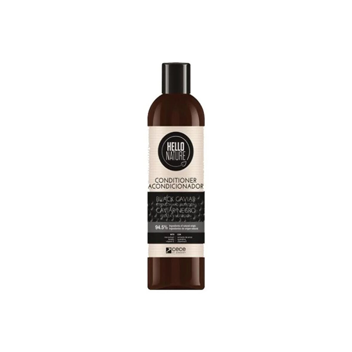 HELLO NATURE BLACK CAVIAR CONDITIONER  300 ML