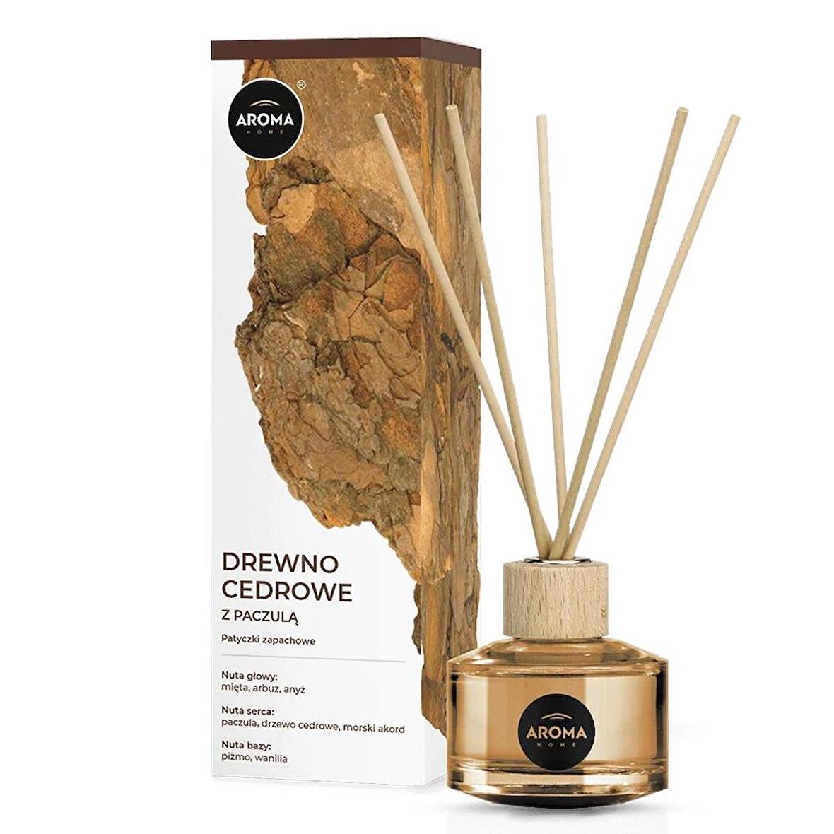 Aroma Home Basic Line Likit Koku Cedar Wood With Patchouli 50ml. 