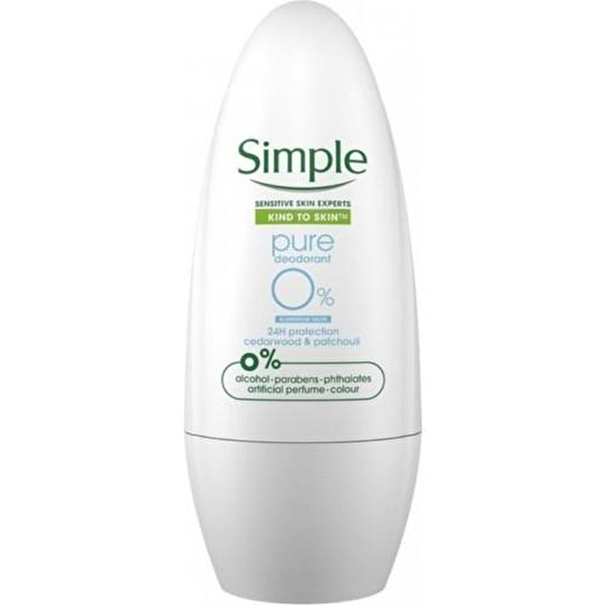 Simple Pure Pudrasız Roll-On Deodorant 50 ml