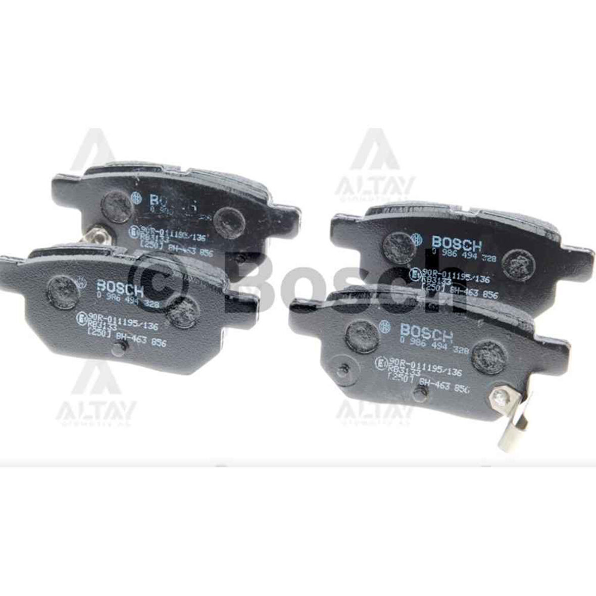 FREN BALATA COROLLA 07-12 / COROLLA 13= / AURIS 0712 BENZINLI ARKA