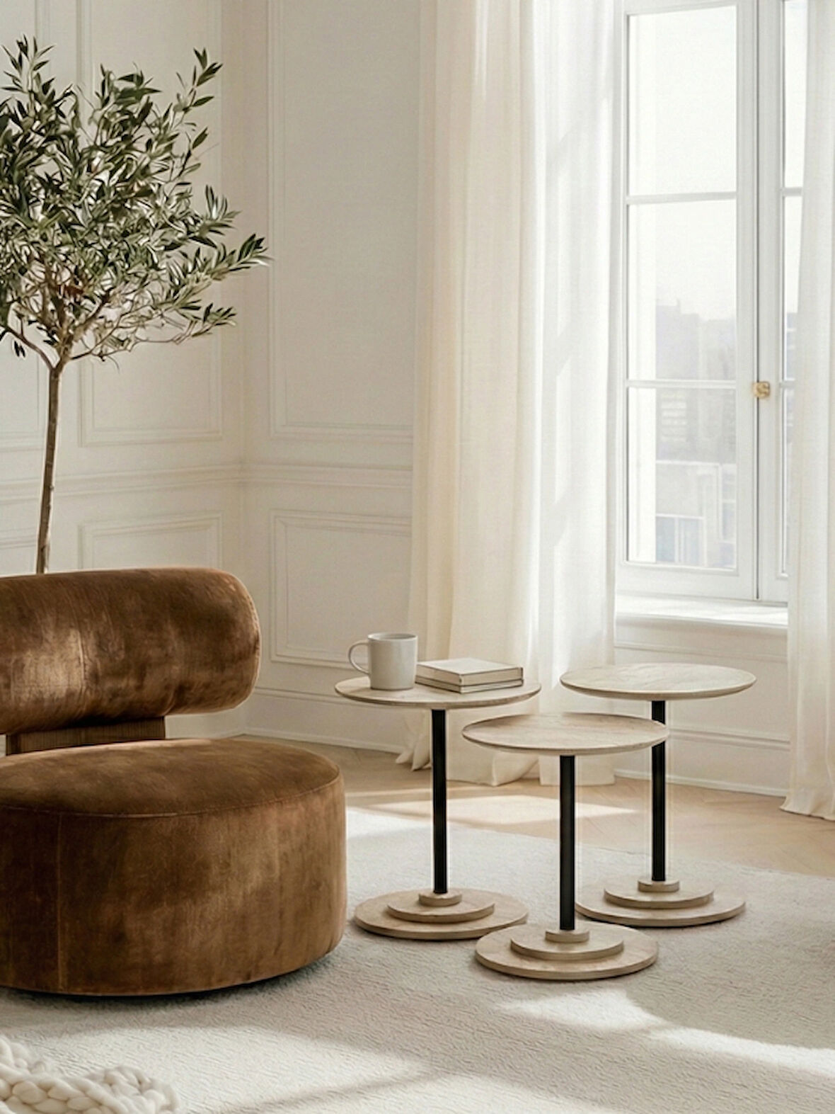 Roma Zigon Sehpa Seti