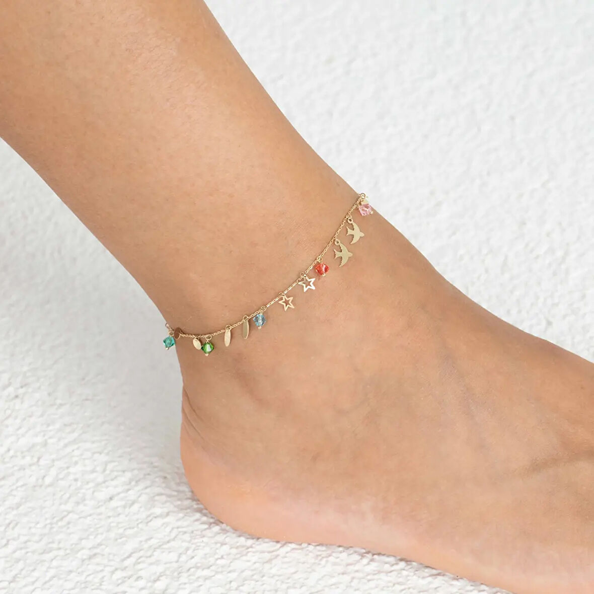 Renkli Altın Halhal