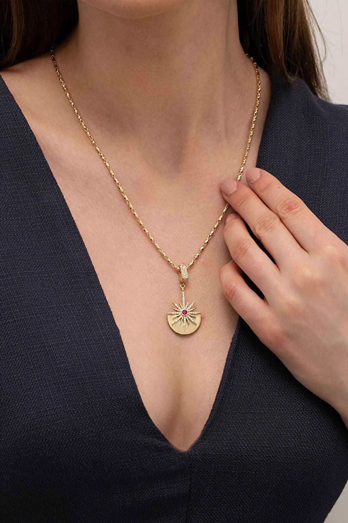 Pink Dream Altın Kolye