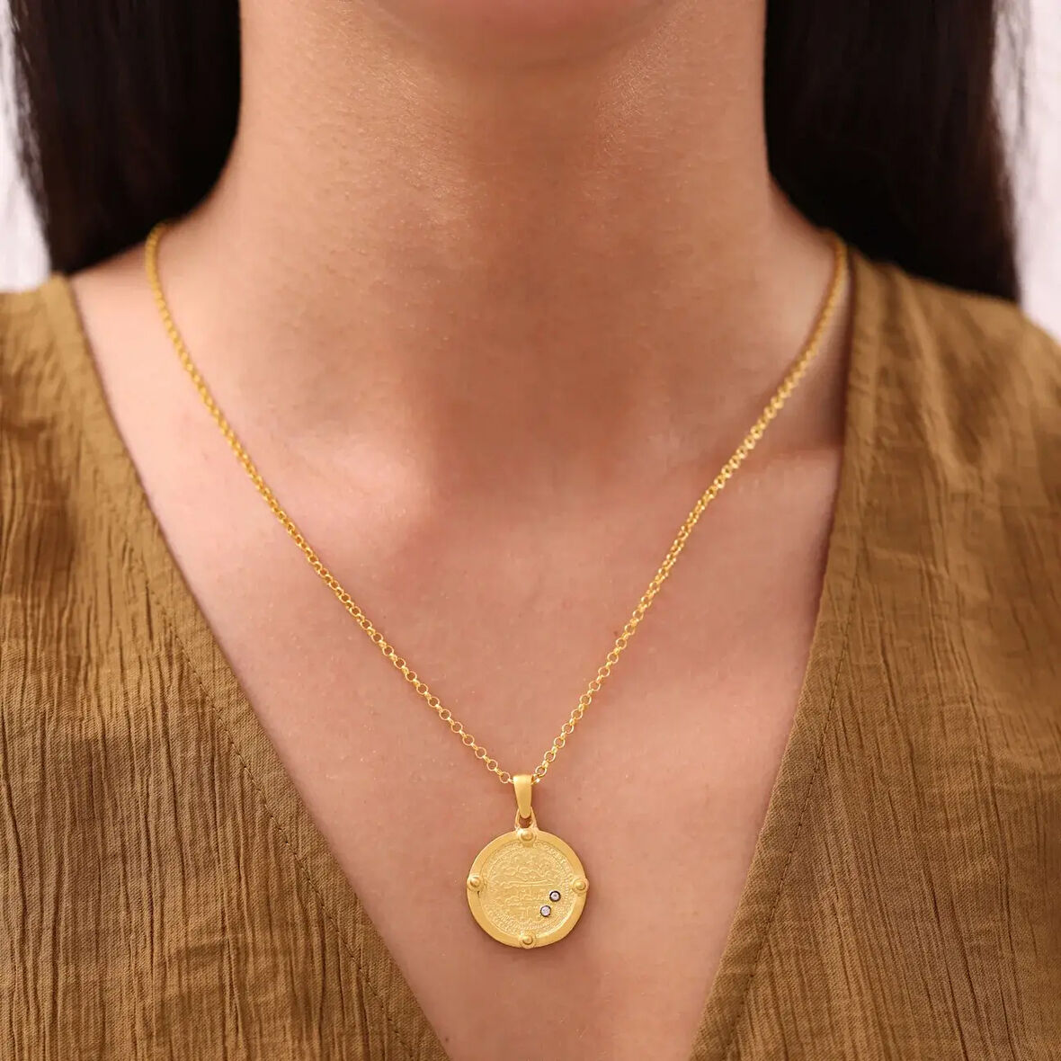 Nisera Olympia Altın Kolye