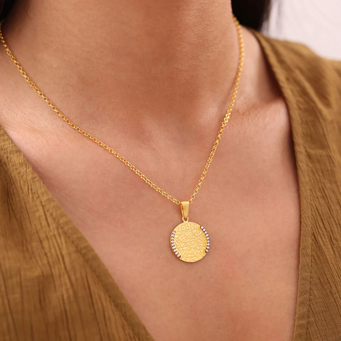 Nisera Andromeda   Altın Kolye